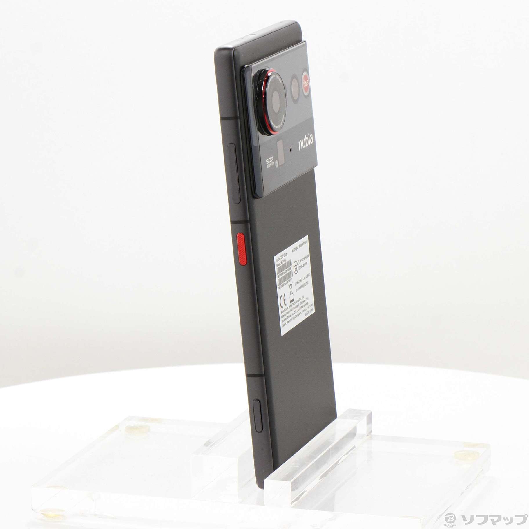 中古】nubia Z80 Ultra 512GB ブラック NX741J+GAN SIMフリー