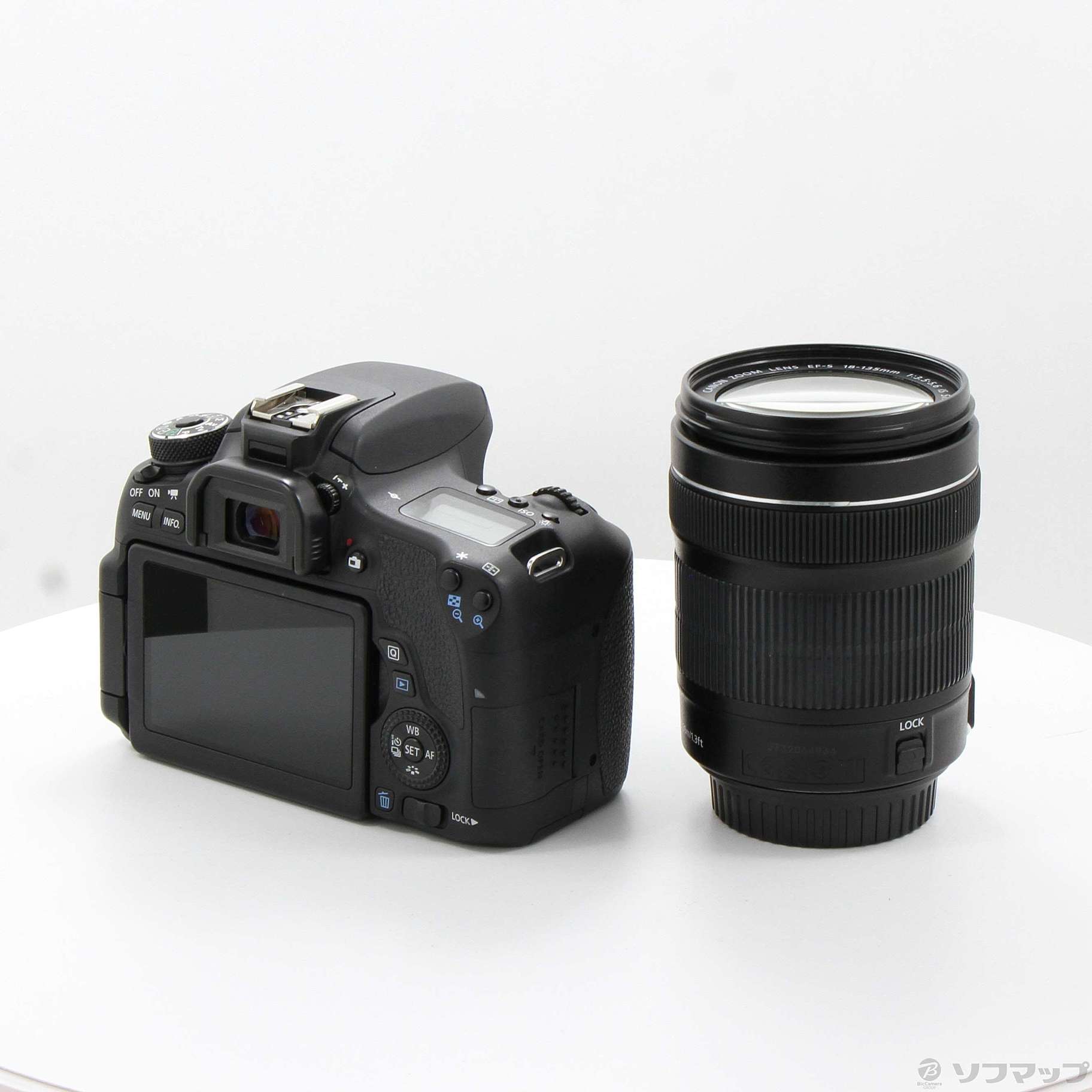 中古】EOS 8000D EF-S18-135 IS STM レンズキット (2420万画素／SDXC