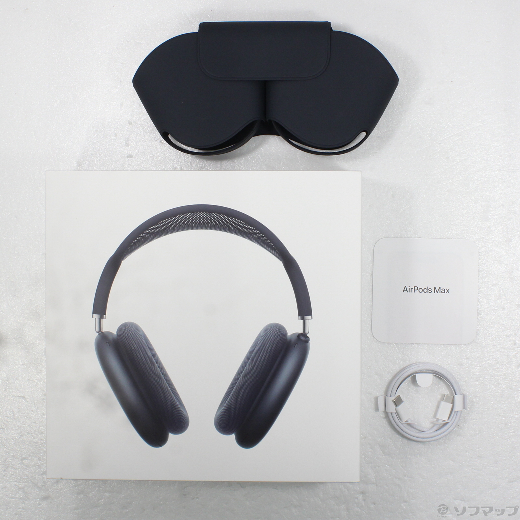 中古】AirPods Max (USB-C) ミッドナイト MWW43ZA／A [2133073772364