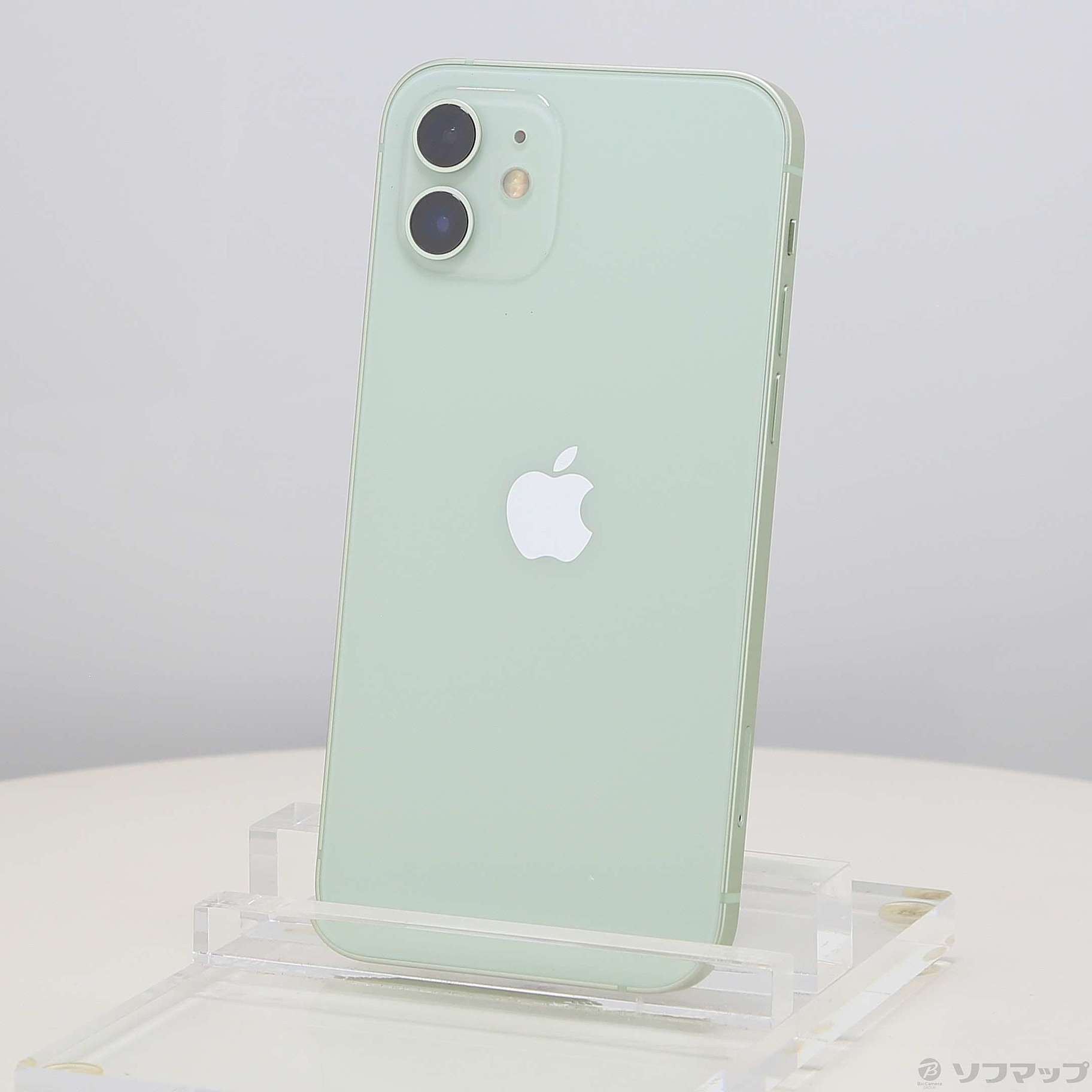 【美品】iPhone12 64GB-グリーン　SIMフリー 中古】iPhone12 64GB グリーン MGHT3J／A SIMフリー [2133073773095