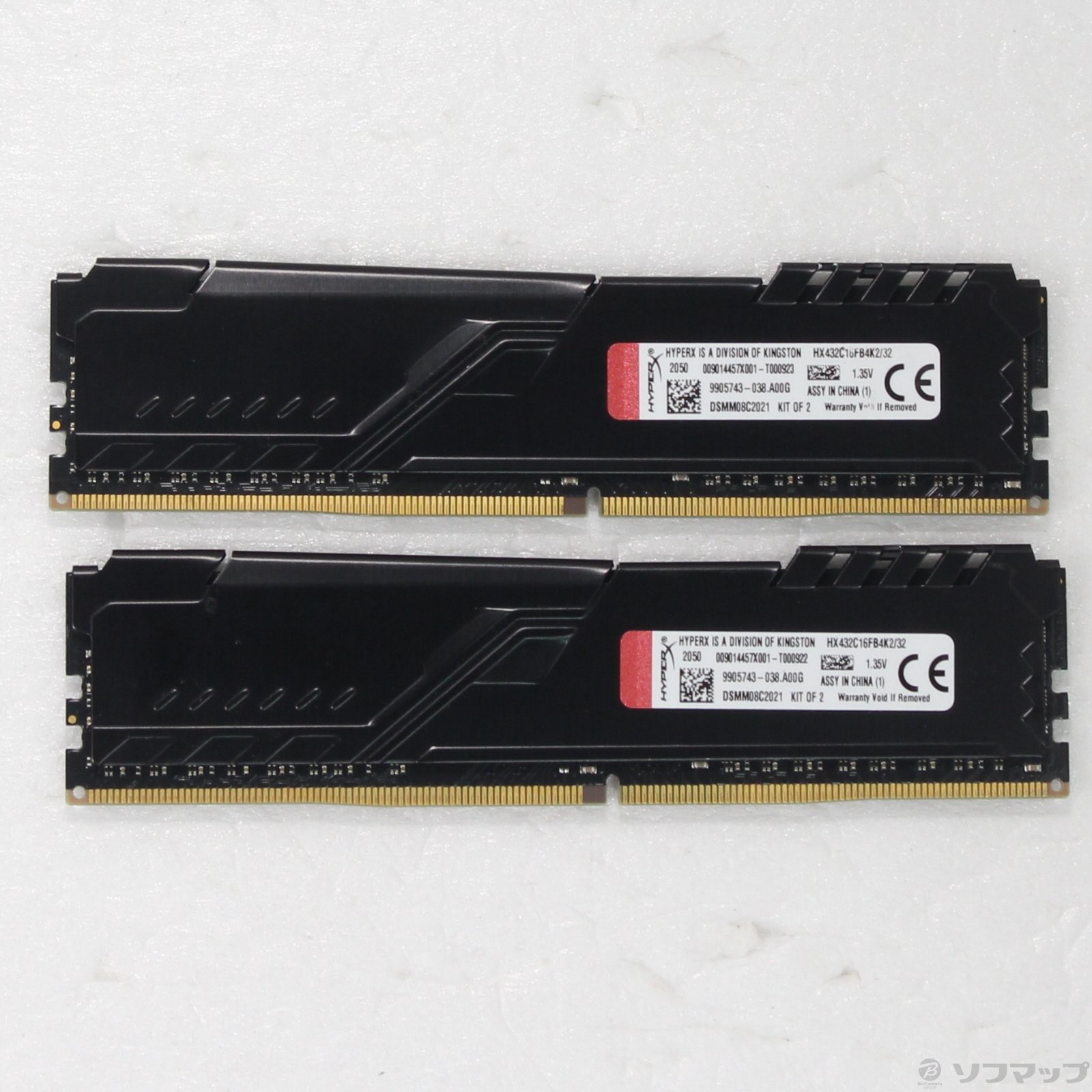 HX432C16FB4K2/32 DDR4 3200 16GB 2枚組 [288P PC4-25600(DDR4-3200 