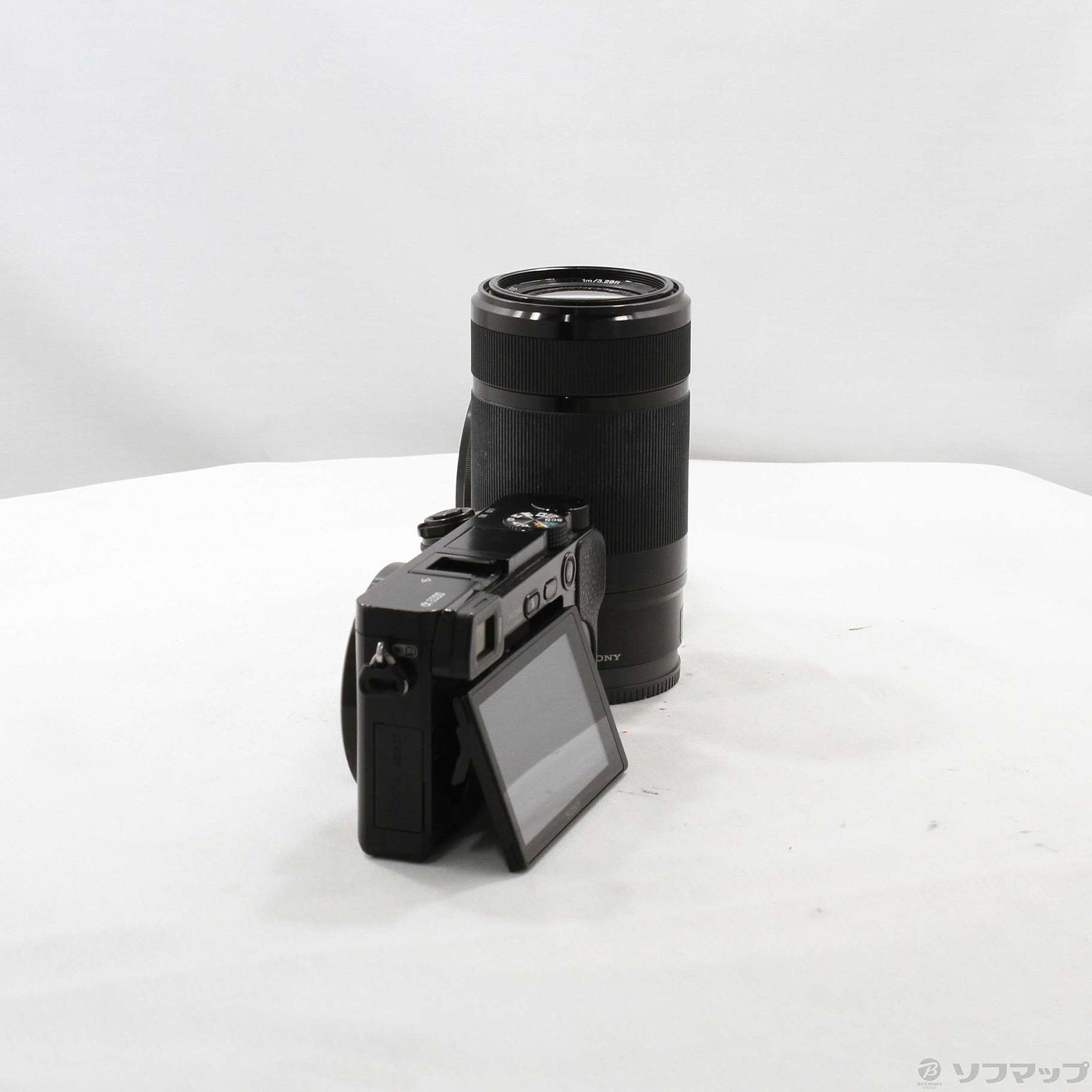 中古】α6000 ILCE-6000Y ブラック ダブルズームレンズキット 