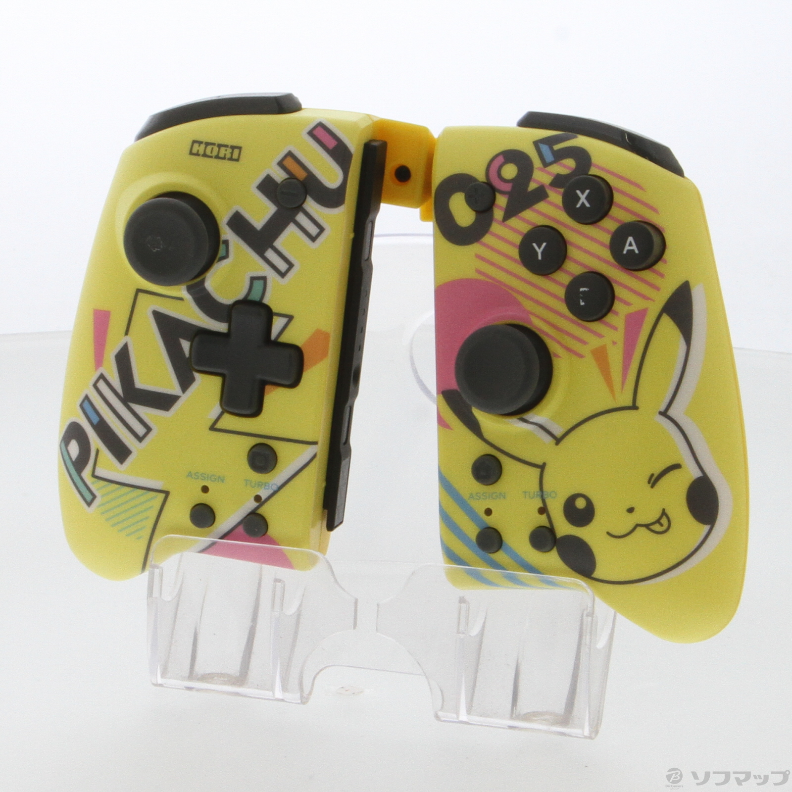 グリップ コントローラー ピカチュウ 中古 グリップコントローラー for