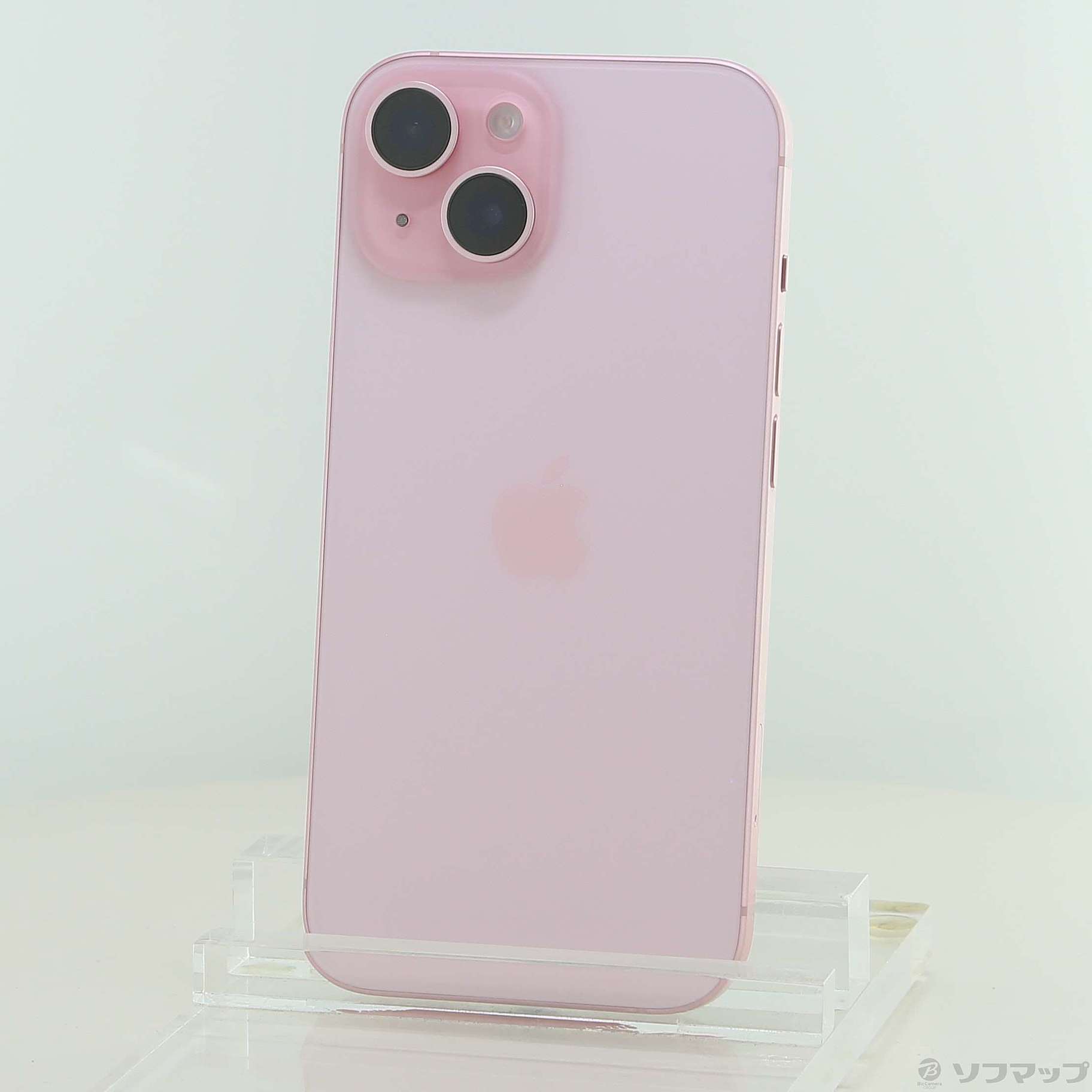 中古】iPhone15 128GB ピンク MTMJ3J／A SIMフリー [2133073841978