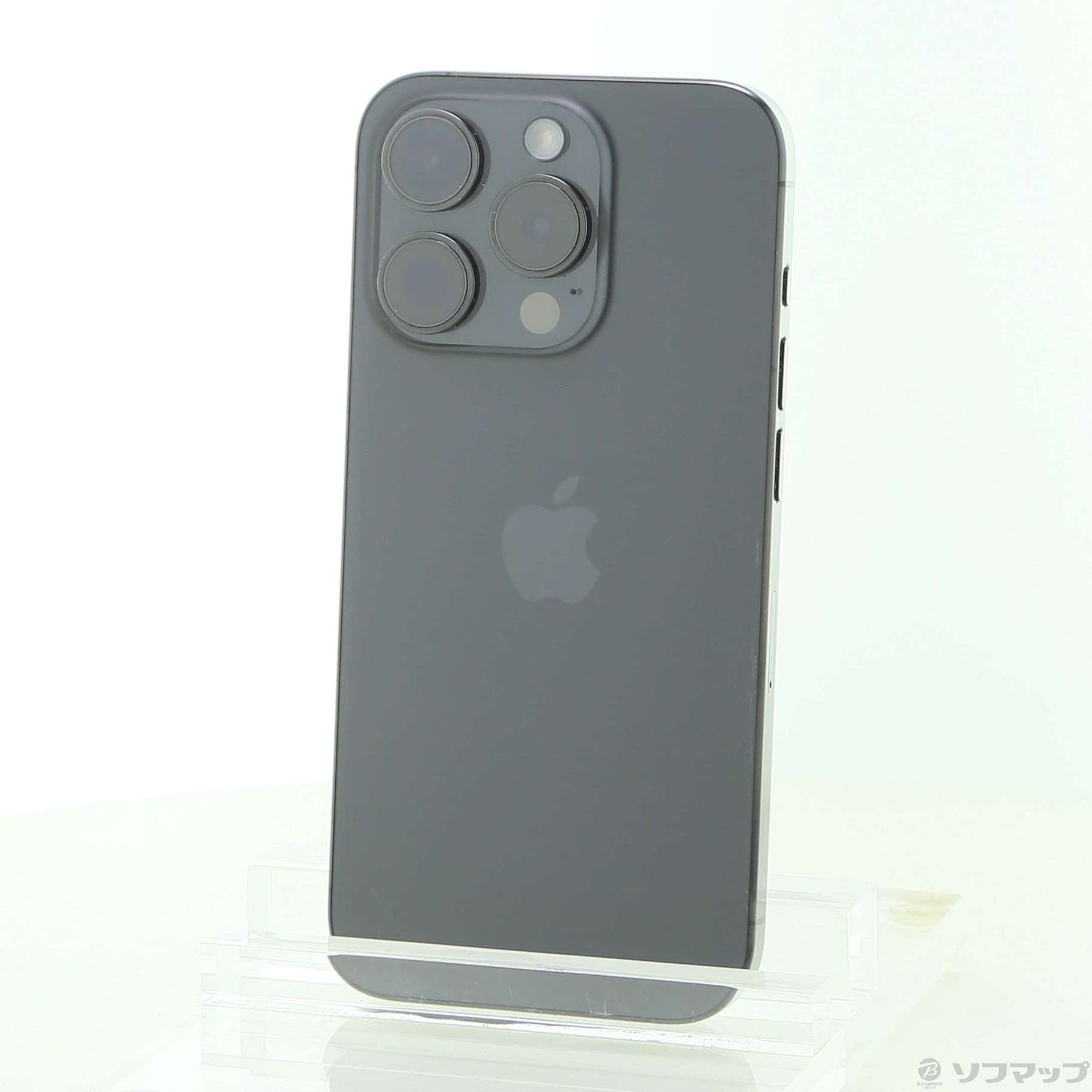 中古】iPhone15 Pro 128GB ブラックチタニウム MTU73J／A SIMフリー 