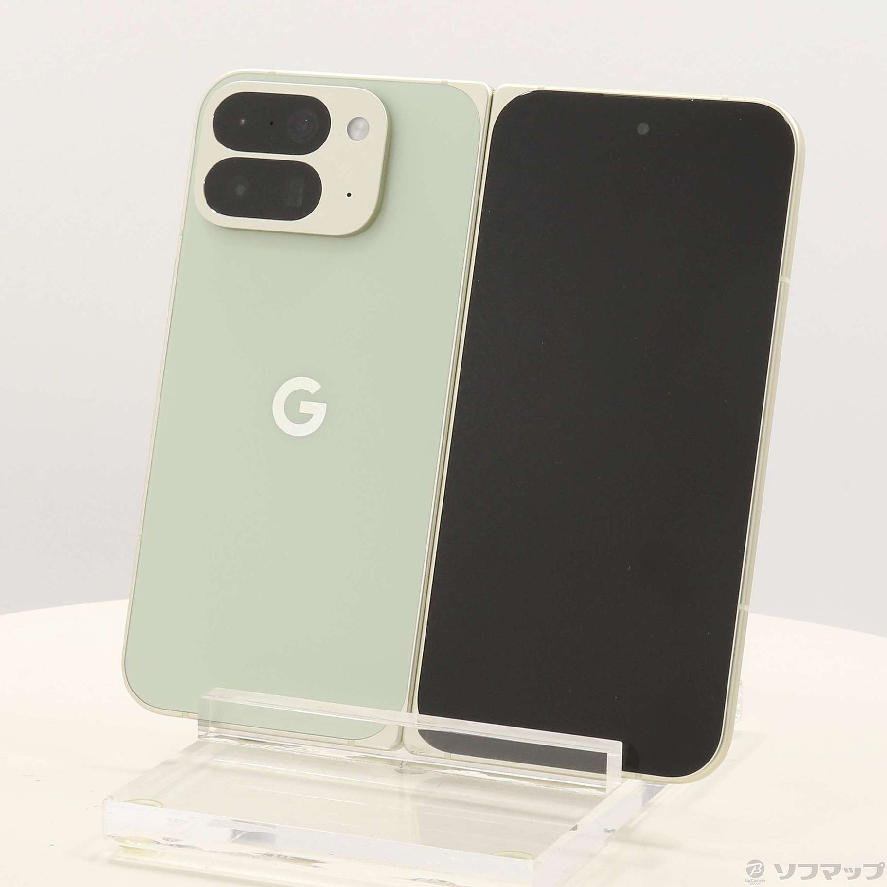 中古】Google Pixel 10 Pro Fold 256GB ジェイド GM66V Softbank SIM 