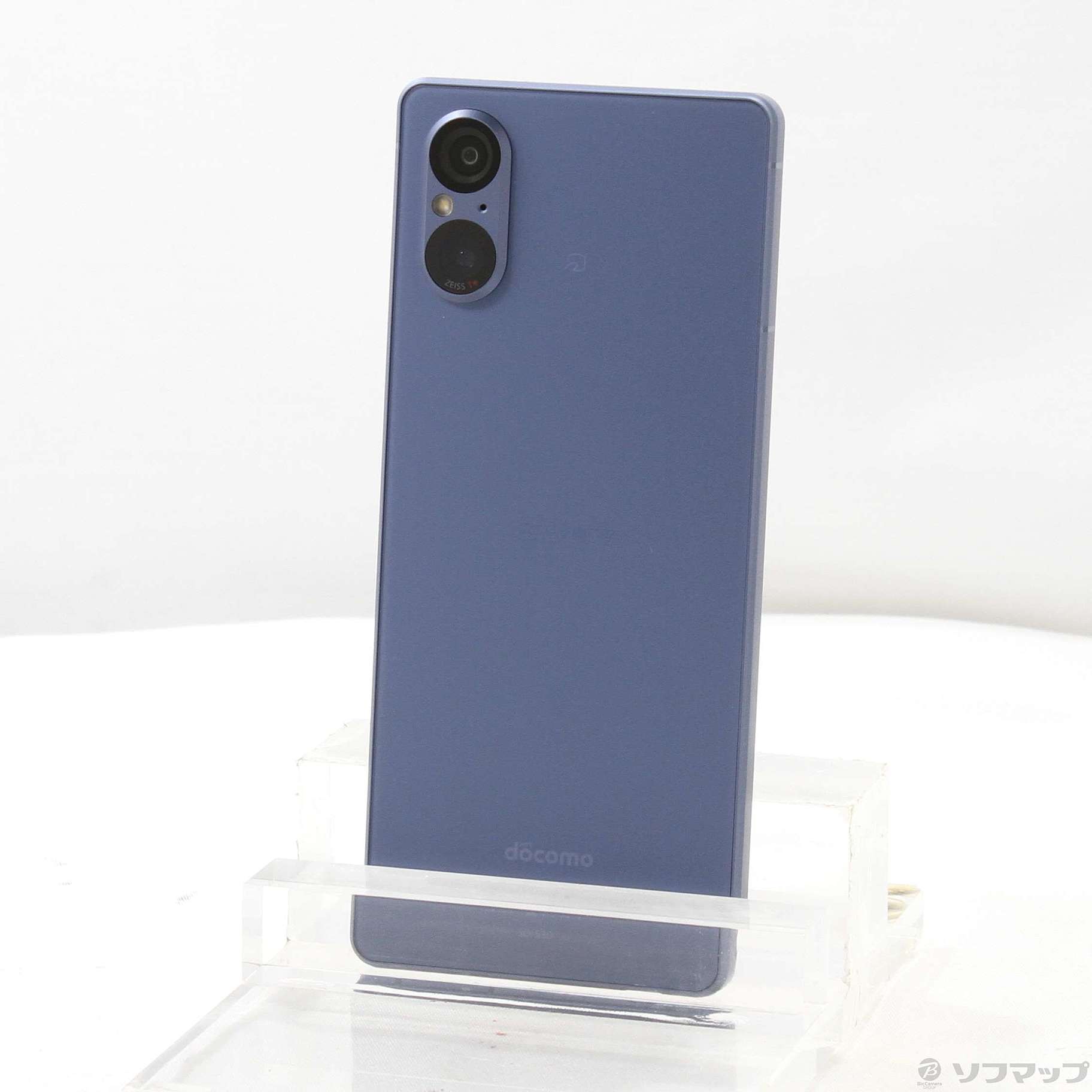 中古品〕 Xperia 5 V 128GB ブルー SO-53D docomo SIMフリー｜の通販は