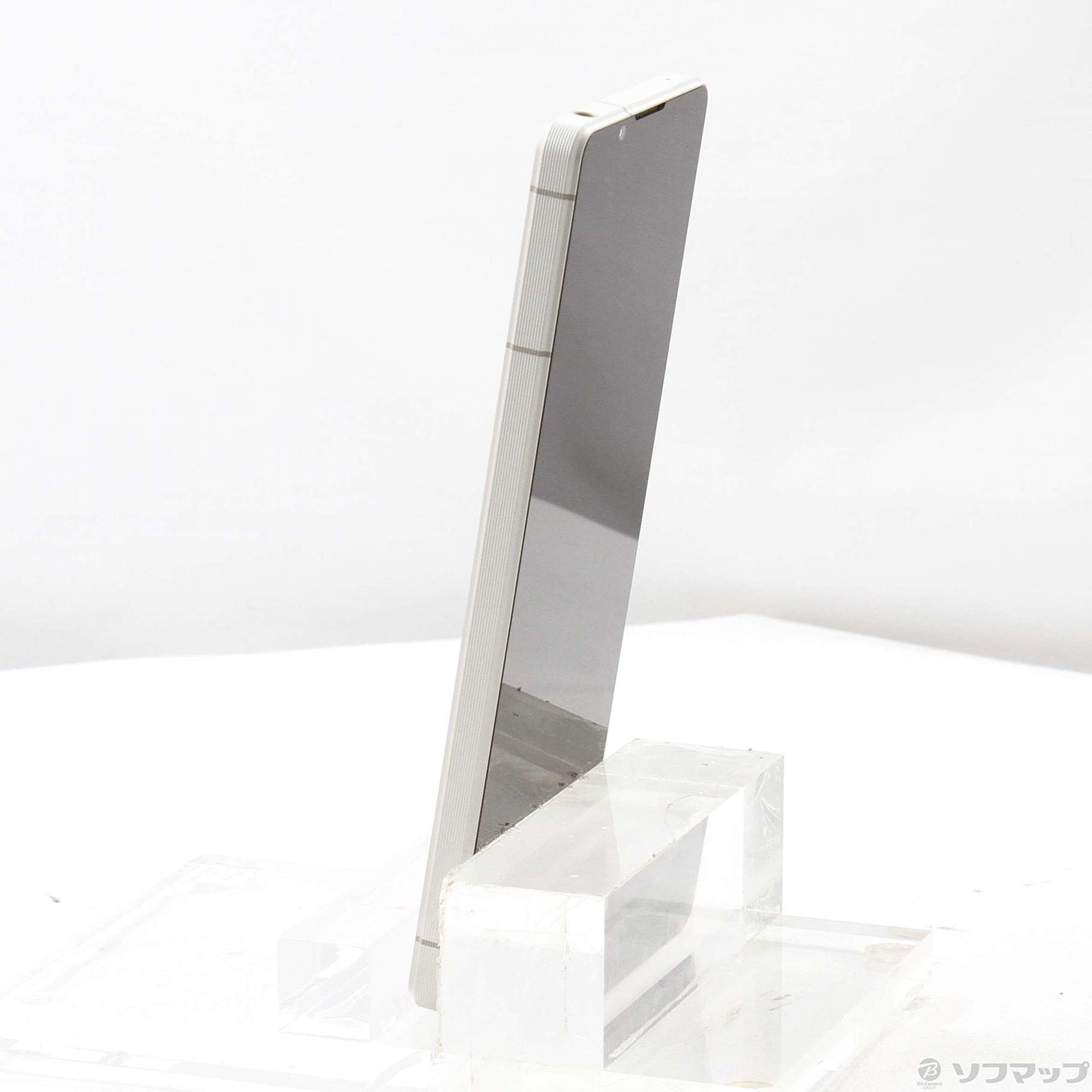 中古】Xperia 1 V 256GB プラチナシルバー SO-51D docomo SIMフリー