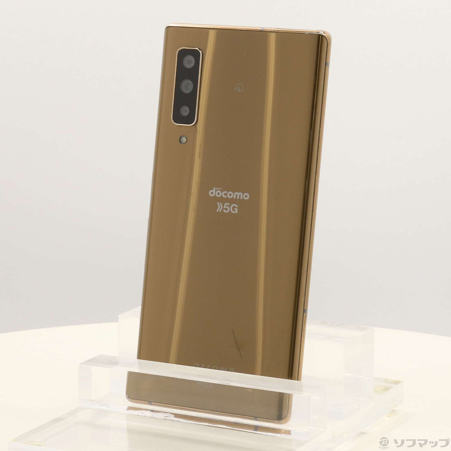 中古】arrows NX9 128GB ゴールド F-52A docomoロック解除SIMフリー