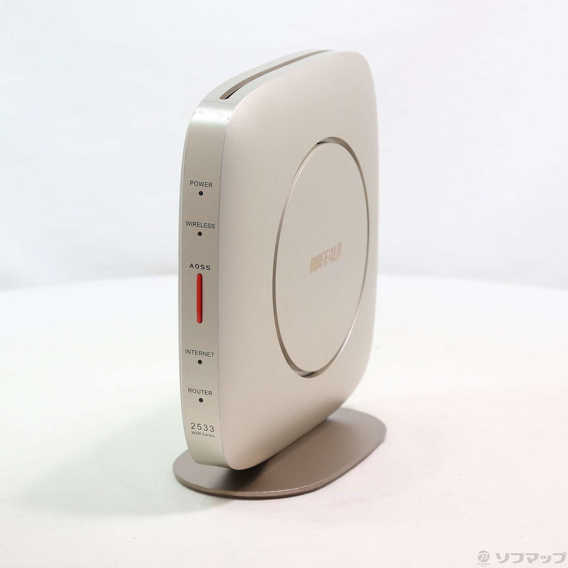 中古】〔展示品〕 AirStation WSR-2533DHP2-CG シャンパンゴールド 