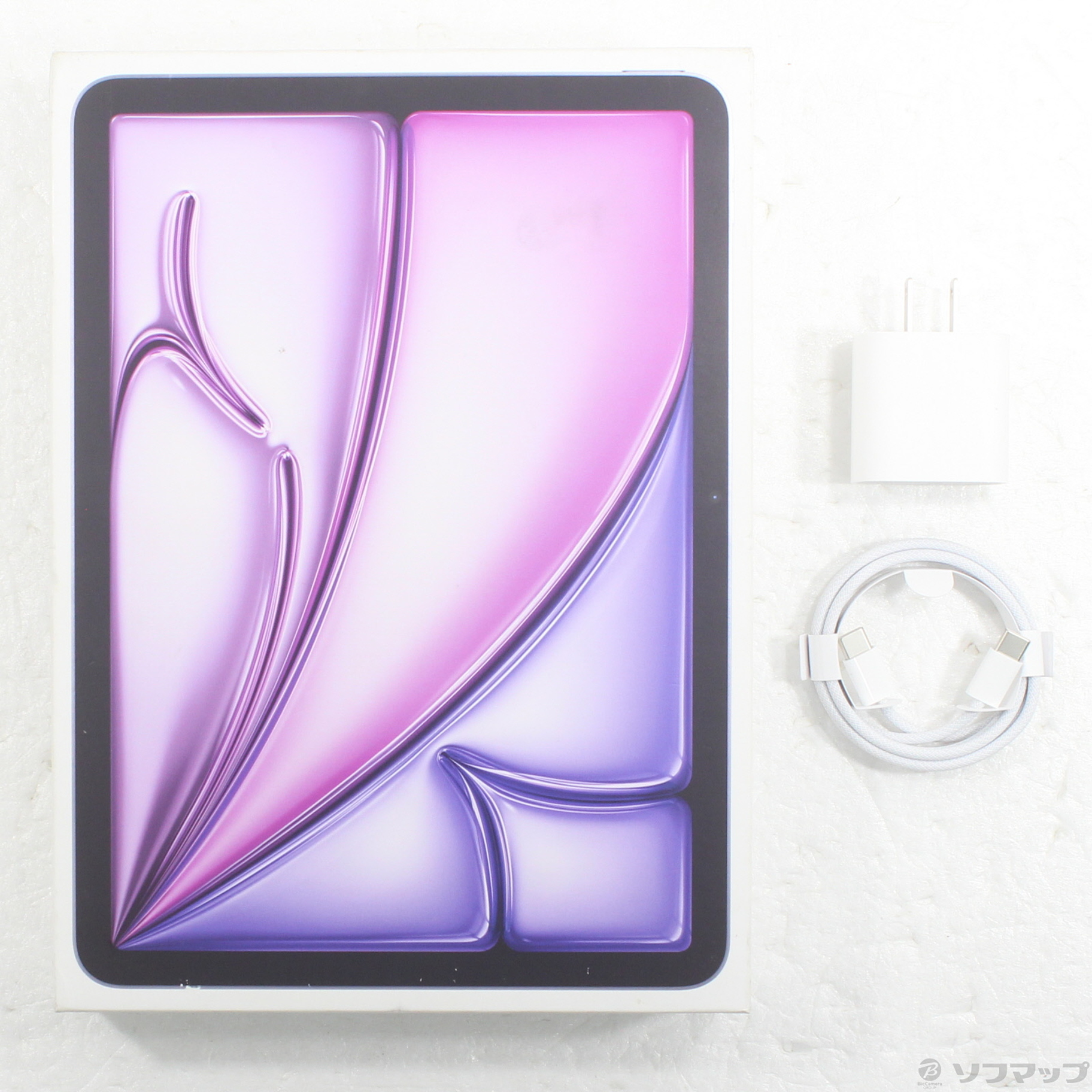 中古】iPad Air 11インチ(M3) 128GB パープル 3N681J／A SIMフリー