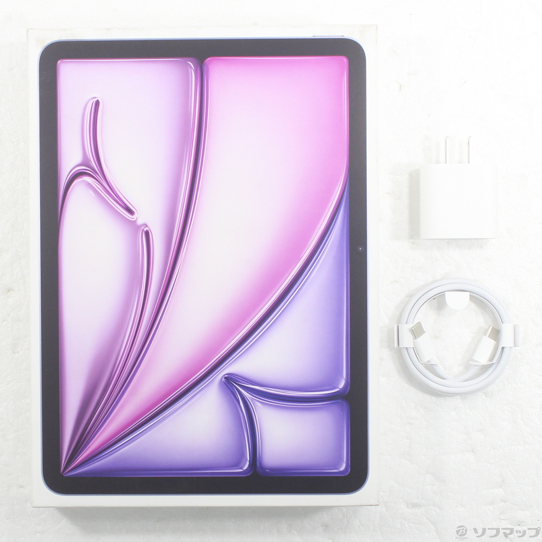 中古】iPad Air 11インチ(M3) 128GB パープル 3N681J／A SIMフリー
