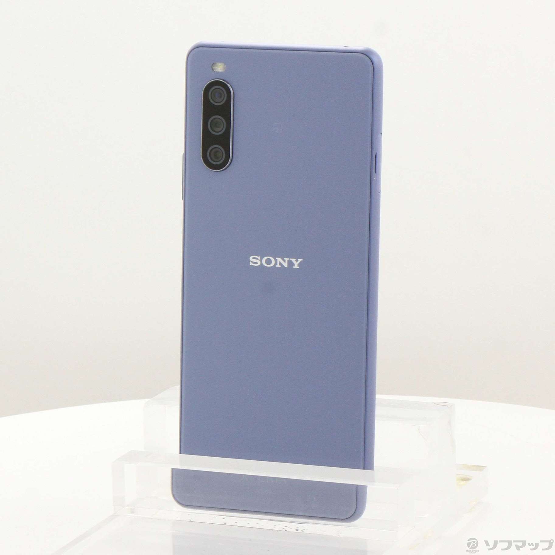 中古】Xperia 10 III 128GB ブルー SOG04 auロック解除SIMフリー