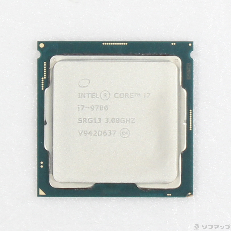 【第9世代・動確済】 Intel Core i7-9700 SRG13 3.00GHz TB時4.70GHz 8