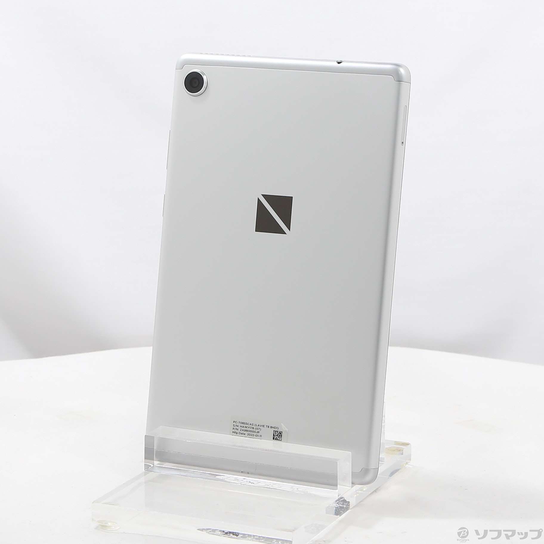 LAVIE T8 T0855�^CAS 32GB �v���`�i�O���[ PC-T0855CAS Wi-Fi