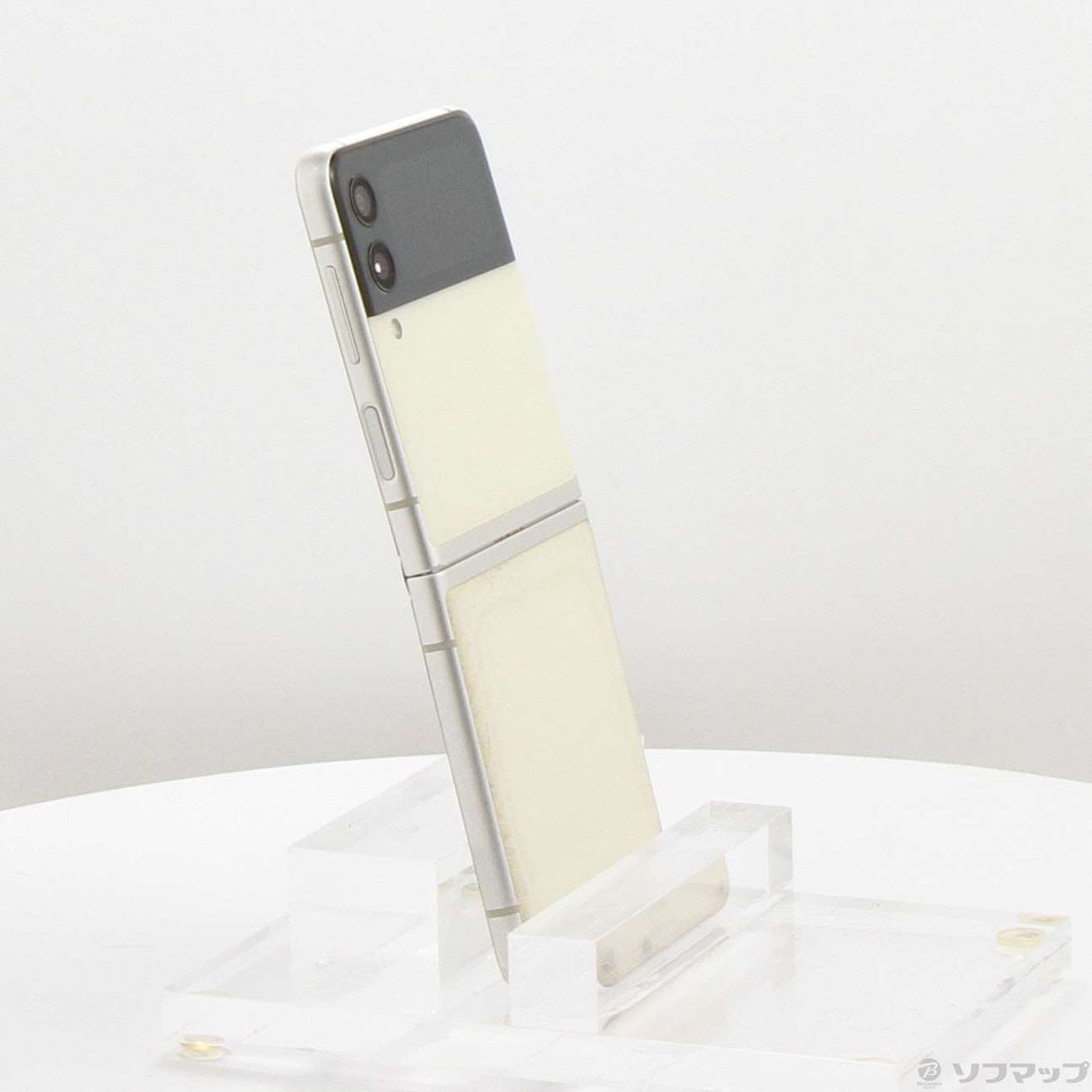【373中古品】Galaxy Z Flip3 SC-54B クリーム 中古】Galaxy Z Flip3 5G 128GB クリーム SC-54B docomo SIMフリー