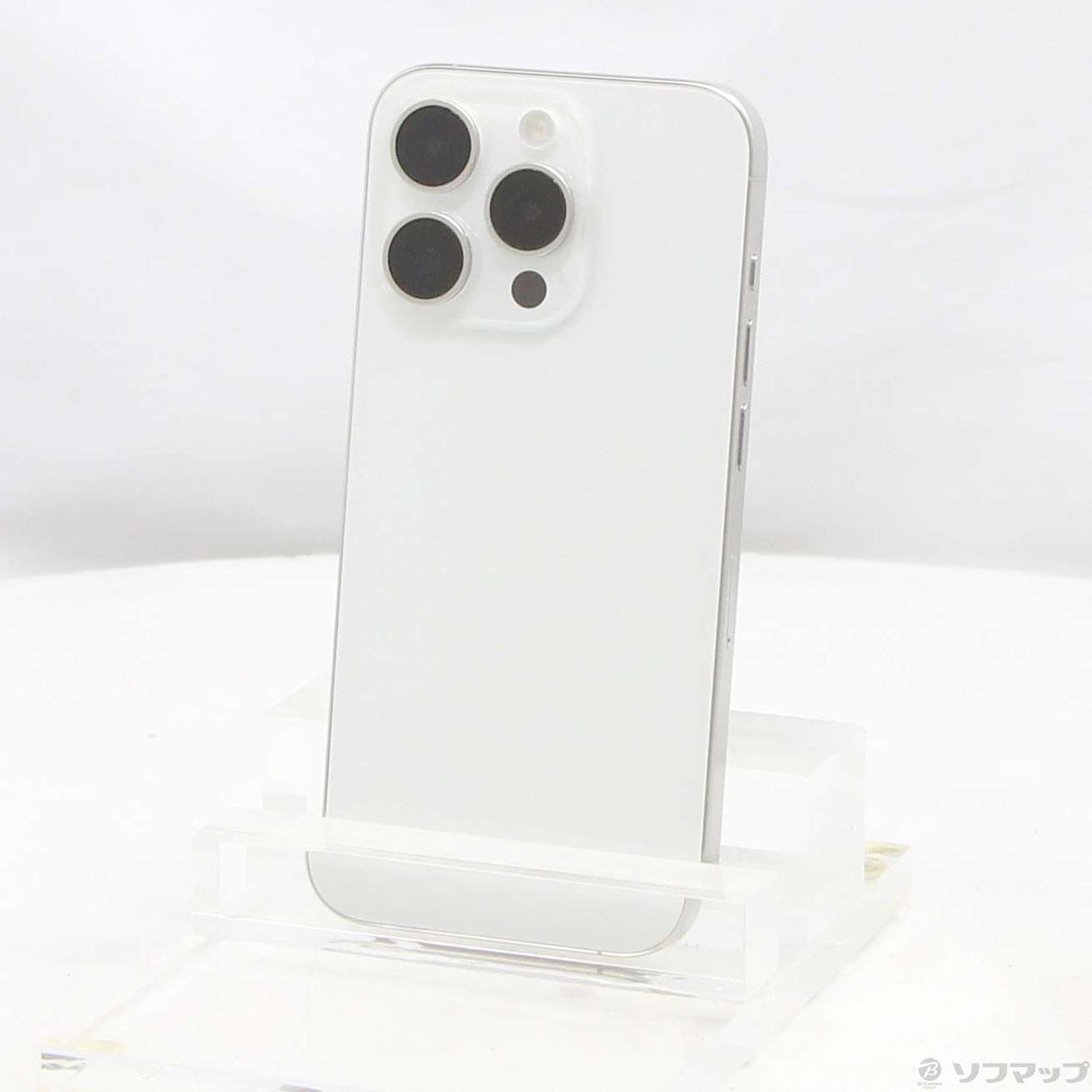 iPhone 15 Pro 128GB SIM�t���[ [�z���C�g�`�^�j�E��]�̐��i�摜1