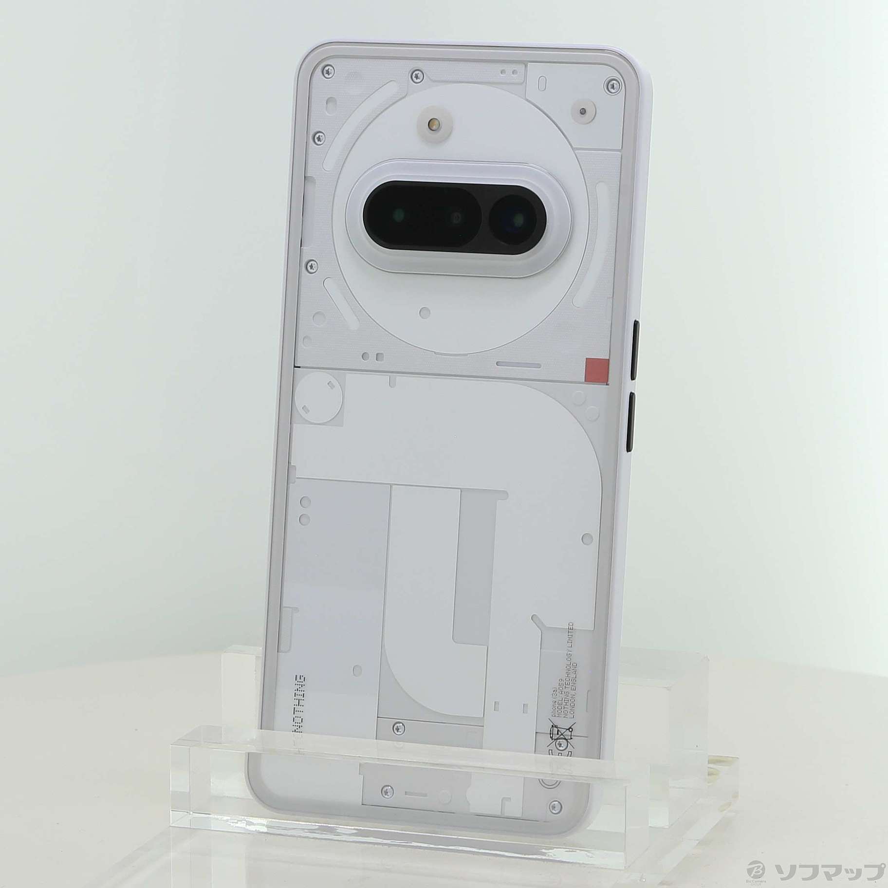 中古】Phone (3a) 128GB ホワイト A10400155 SIMフリー ［6.77インチ 