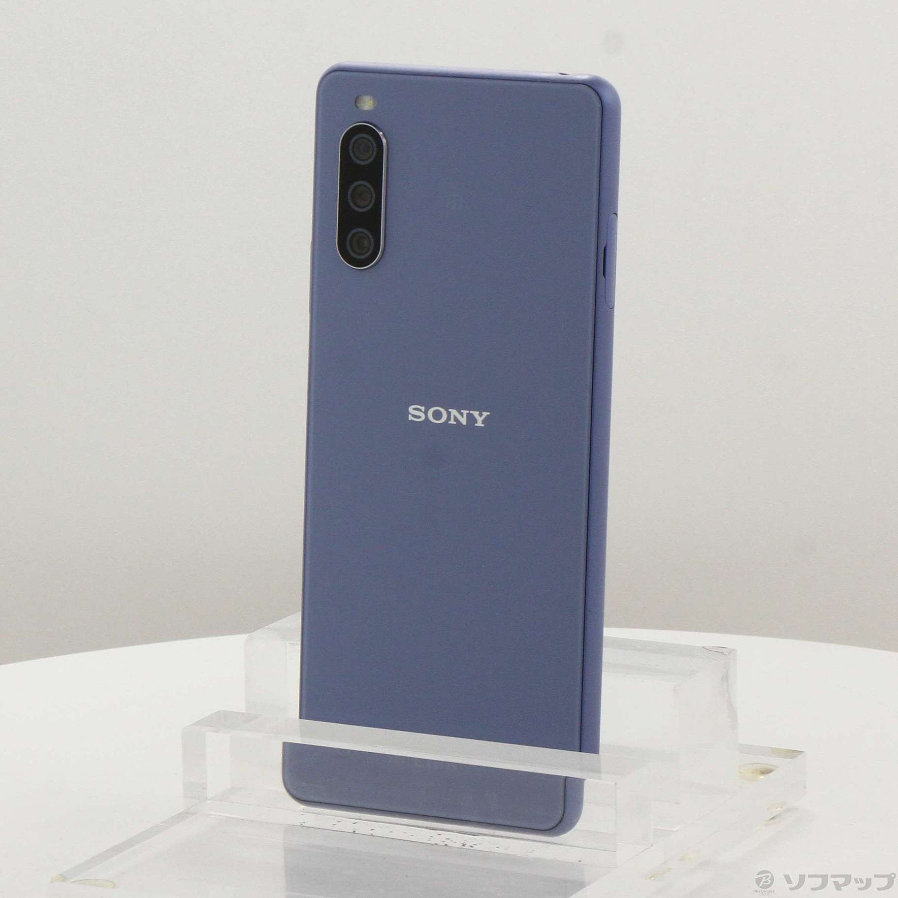 中古】Xperia 10 III 128GB ブルー SOG04 auロック解除SIMフリー