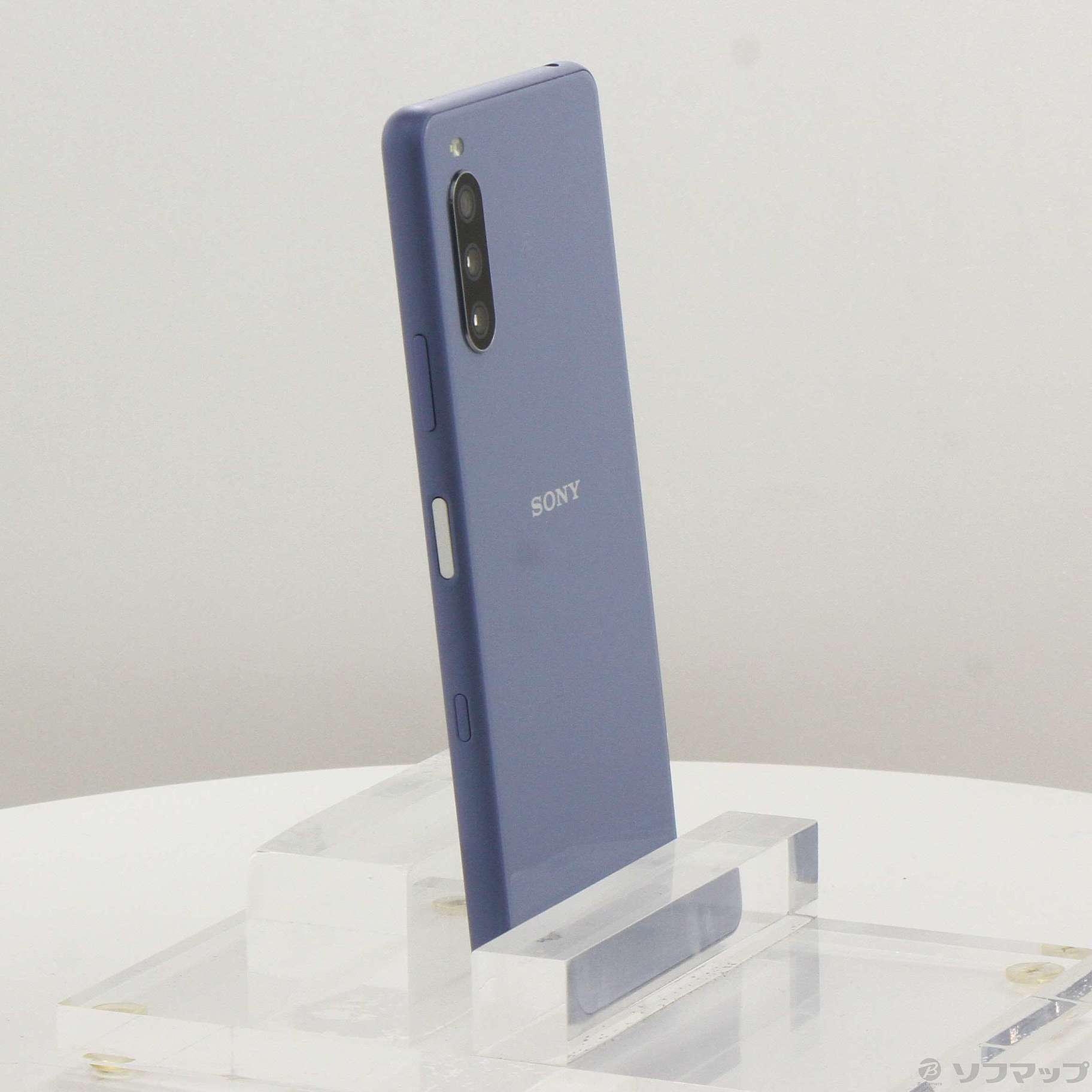 中古品〕 Xperia 10 III 128GB ブルー SOG04 auロック解除SIMフリー