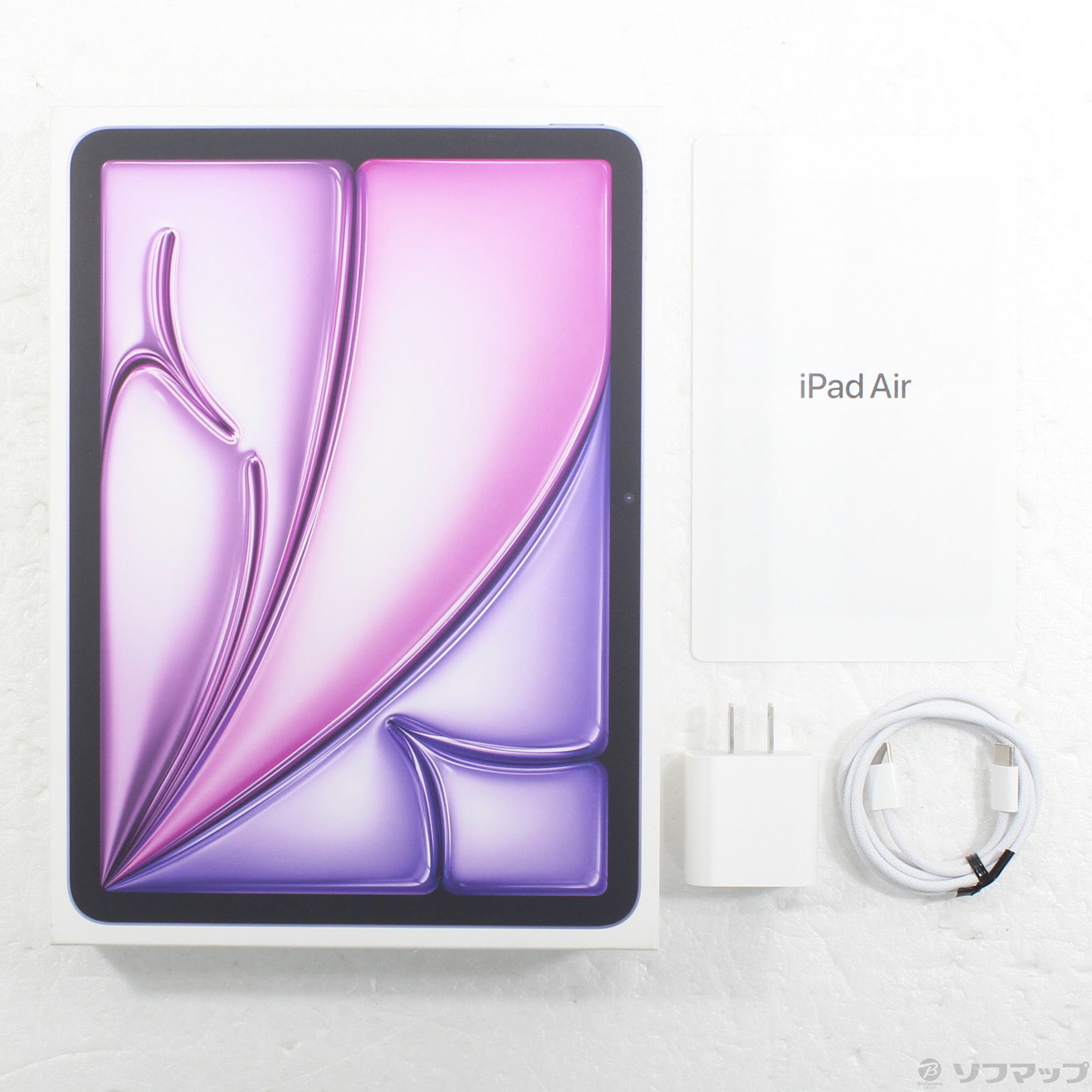 中古】iPad Air 11インチ(M3) 128GB パープル MCA04J／A Wi-Fi ［11