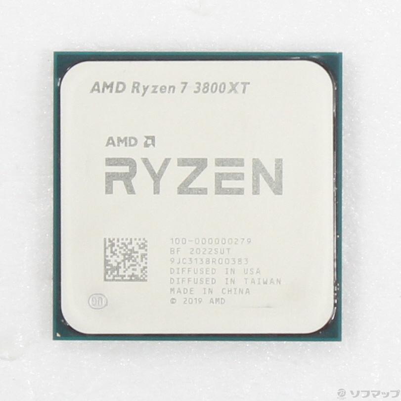中古】Ryzen 7 3800XT 〔3.9GHz／SOCKET AM4〕 [2133073995008