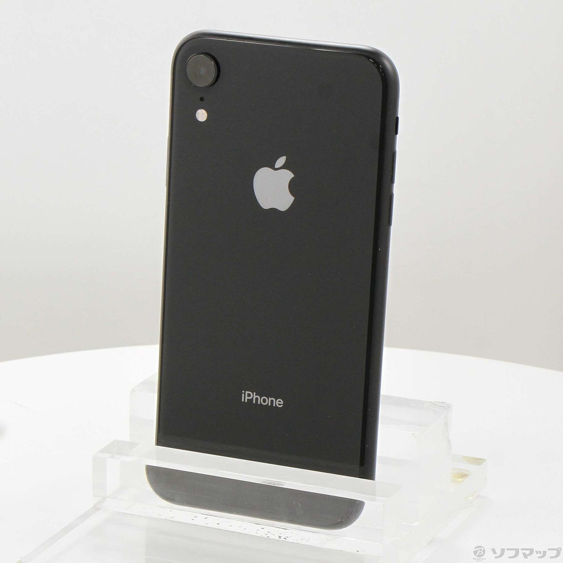 中古】iPhoneXR 128GB ブラック MT0G2J／A SoftBank [2133074018683 