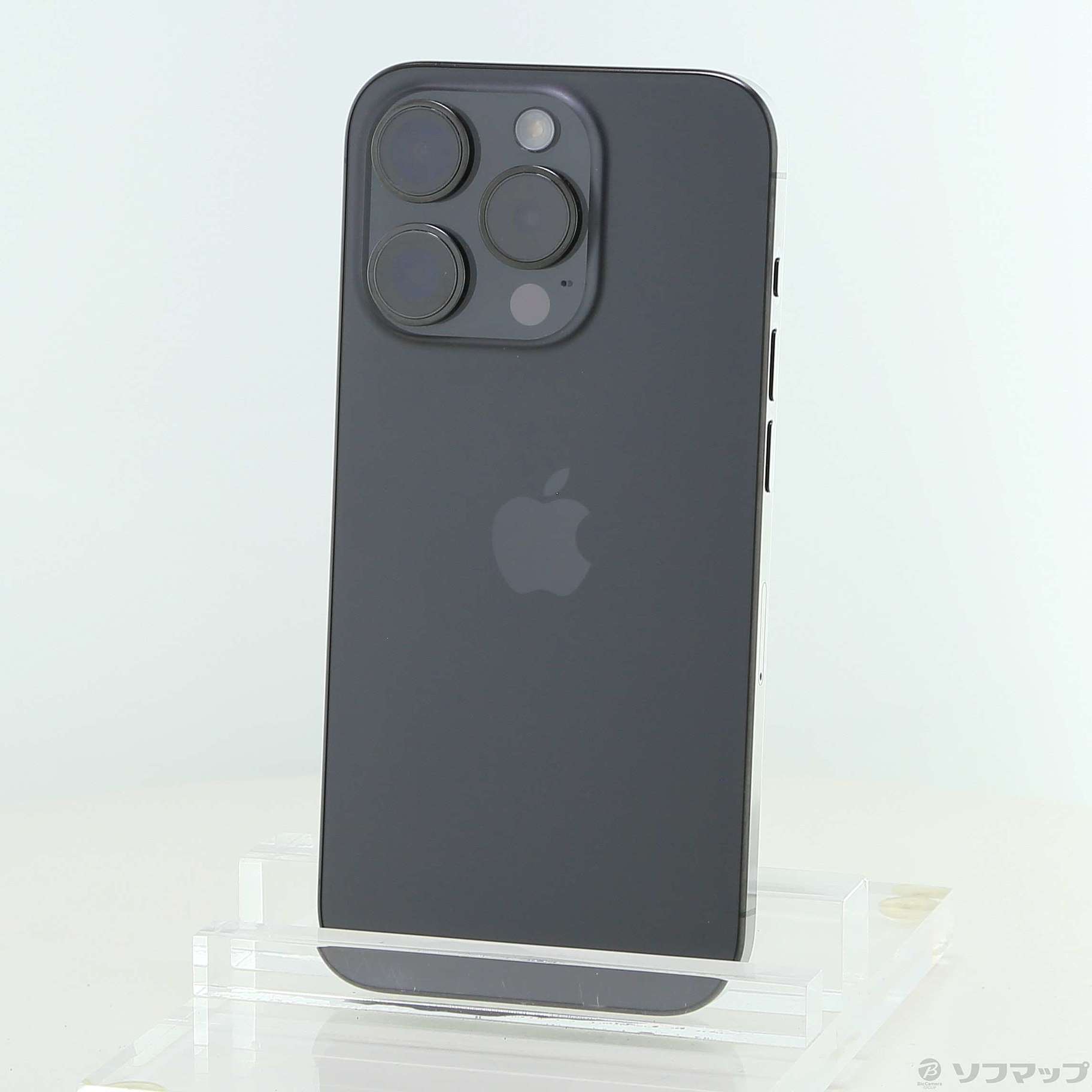 iPhone 15 Pro 128GB SIM�t���[ [�u���b�N�`�^�j�E��]�̐��i�摜1