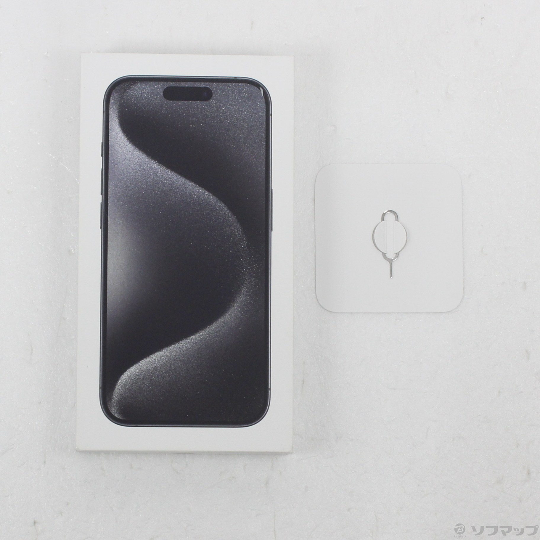 iPhone 15 Pro 128GB SIM�t���[ [�u���b�N�`�^�j�E��]�̐��i�摜5