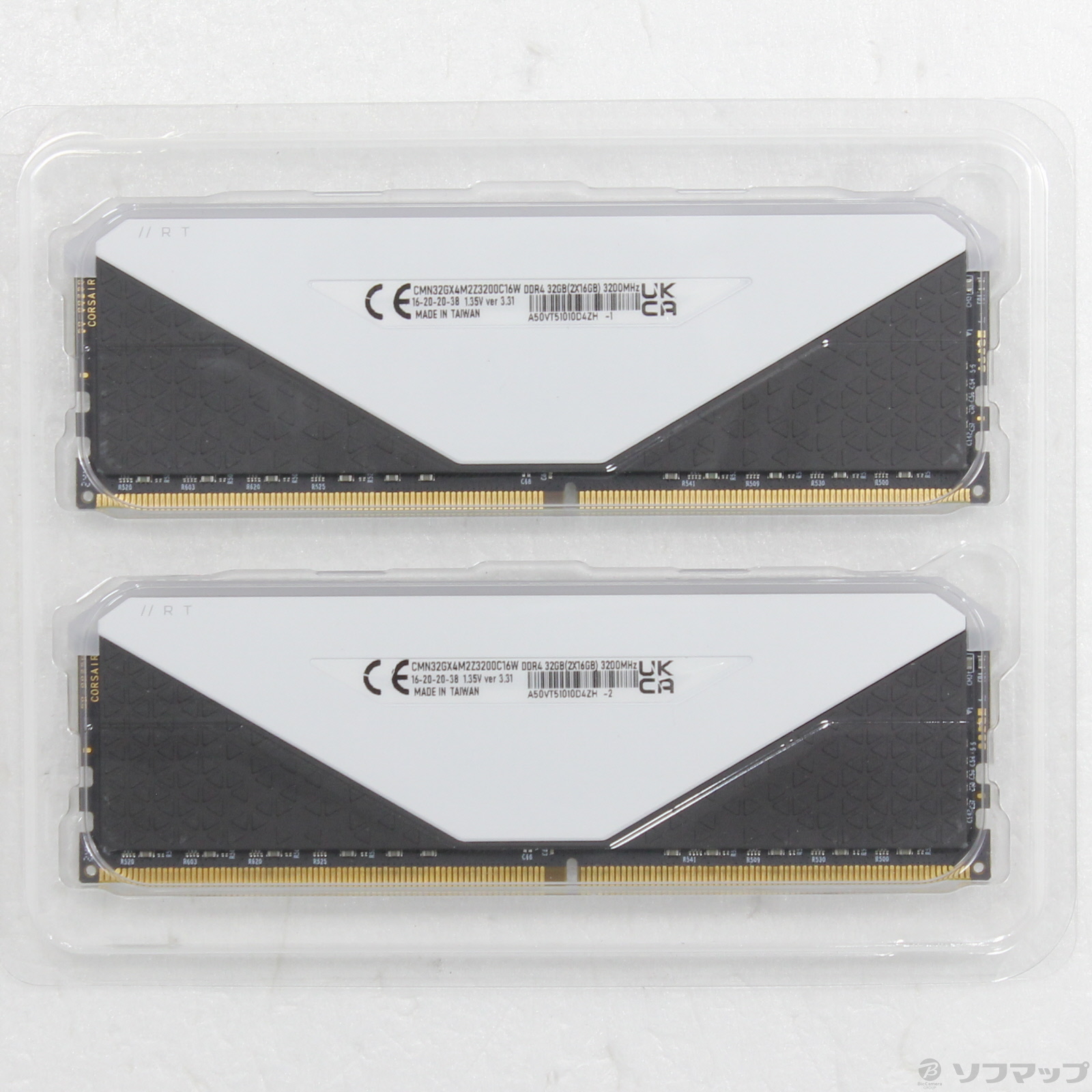 中古品〕 CMN32GX4M2Z3200C16W 16GB×2 DDR4 3200MHz｜の通販は 