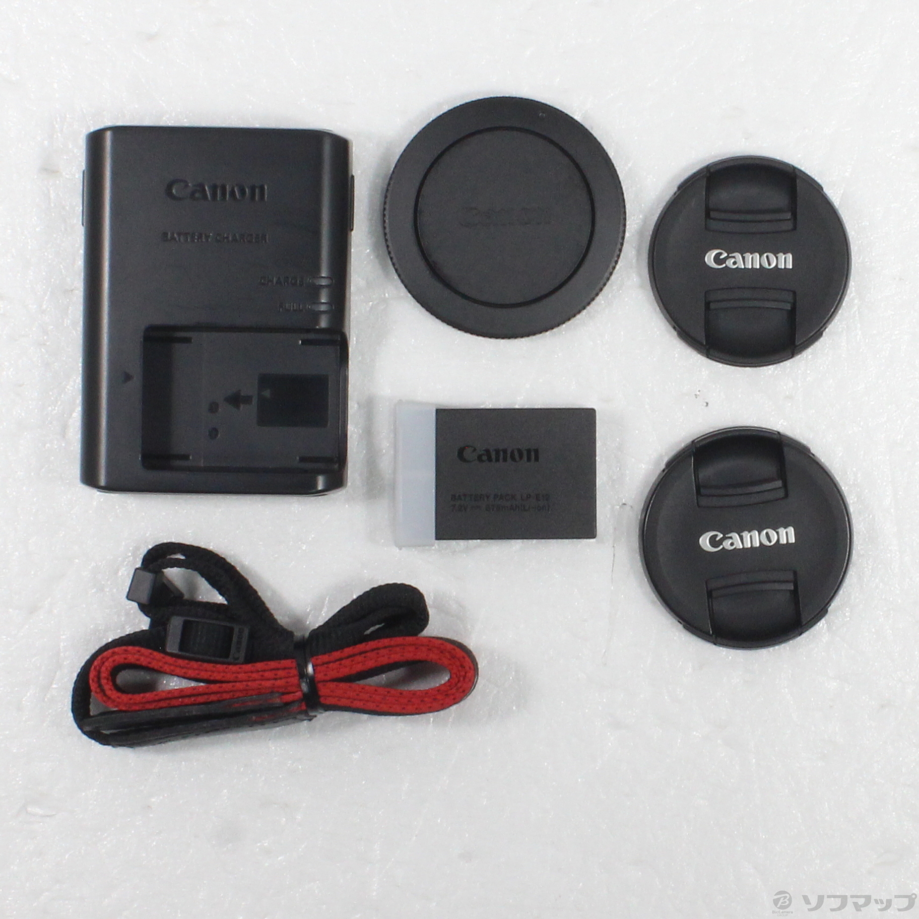 中古】EOS M100(ブラック)ダブル ズームキット [2133074039145