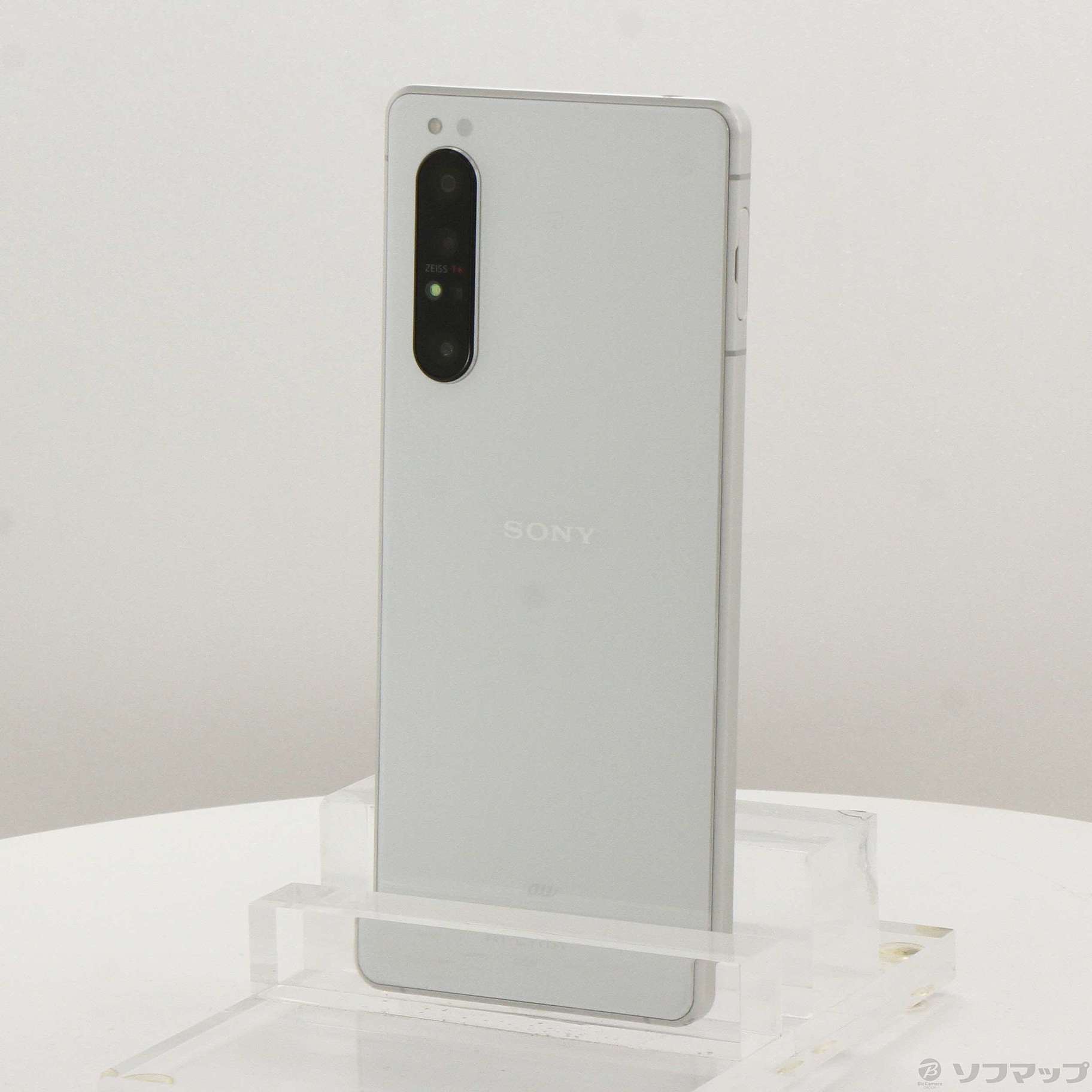 中古】Xperia 1 II 128GB ホワイト SOG01 auロック解除SIMフリー 