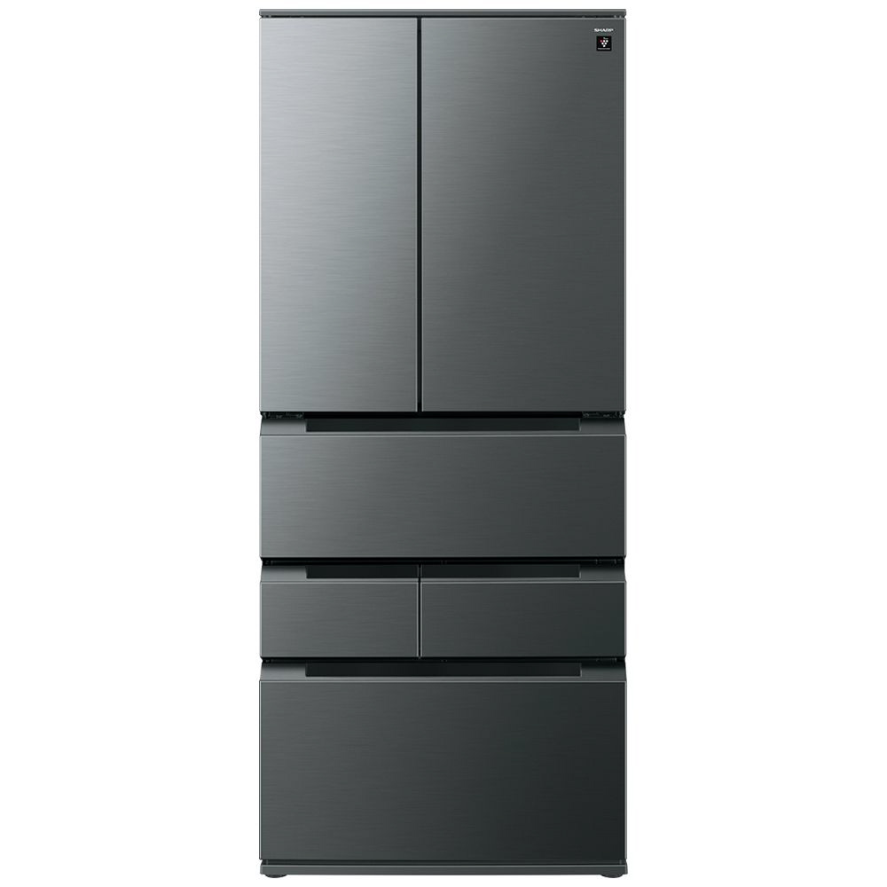 中古】〔展示品〕 冷蔵庫 Fit63 ダスクダークメタル SJ-MF61R-H ［幅