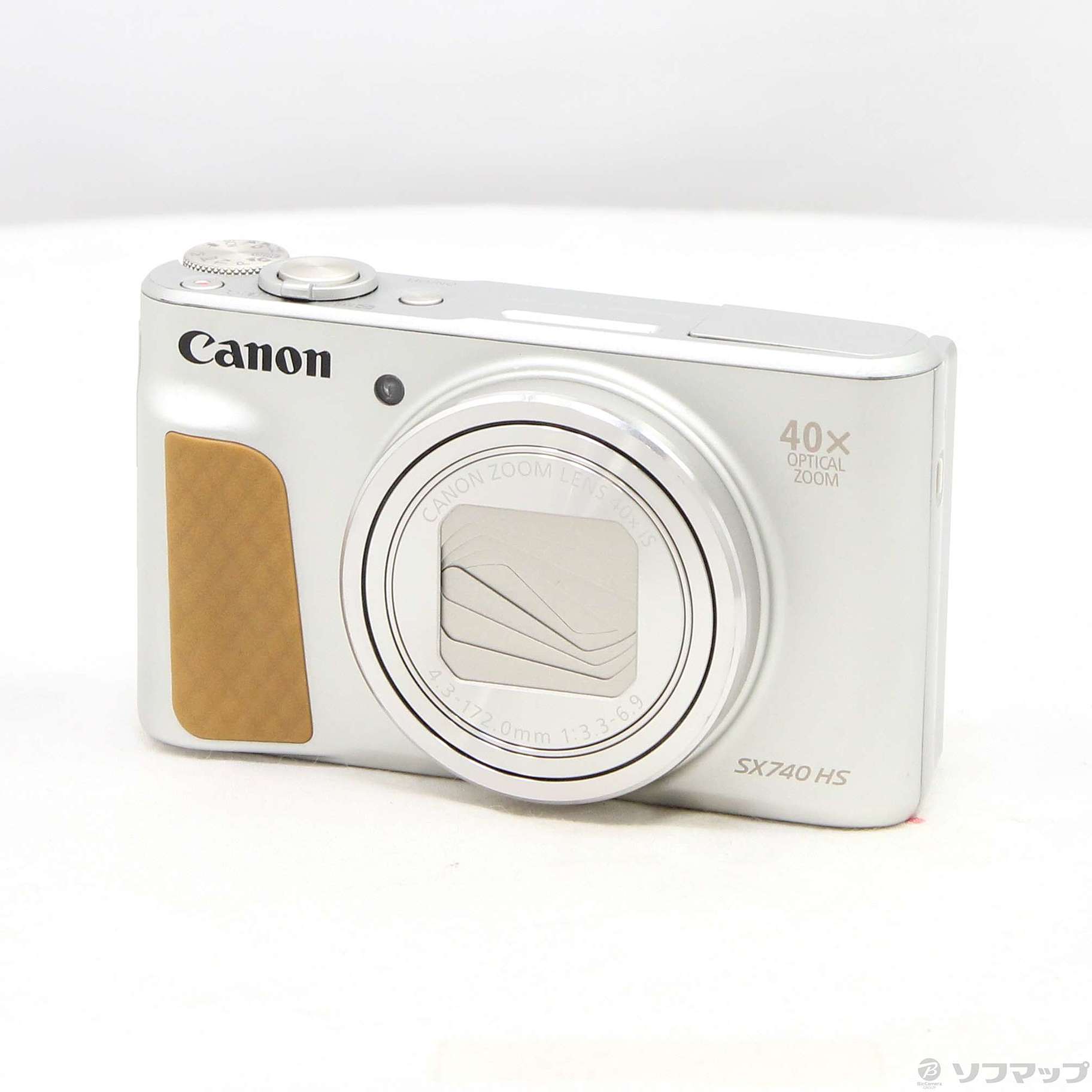 【美品】入手困難品Canon PowerShot SX740 HS シルバー 中古】PowerShot SX740 HS シルバー [2133074064963] - リコレ