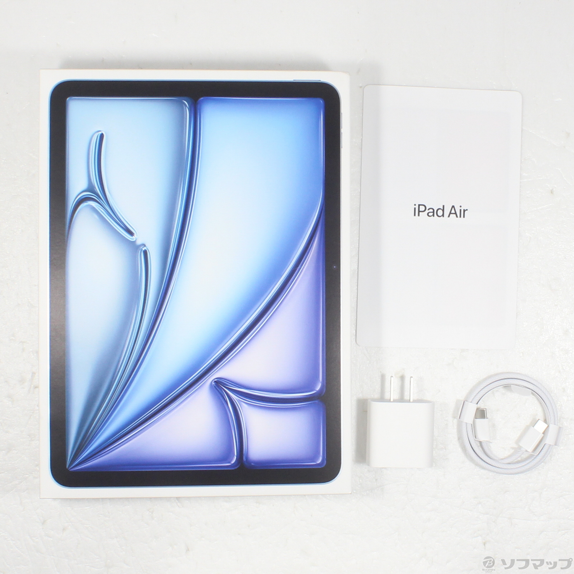 中古】iPad Air 11インチ(M3) 256GB ブルー MCA34J／A Wi-Fi