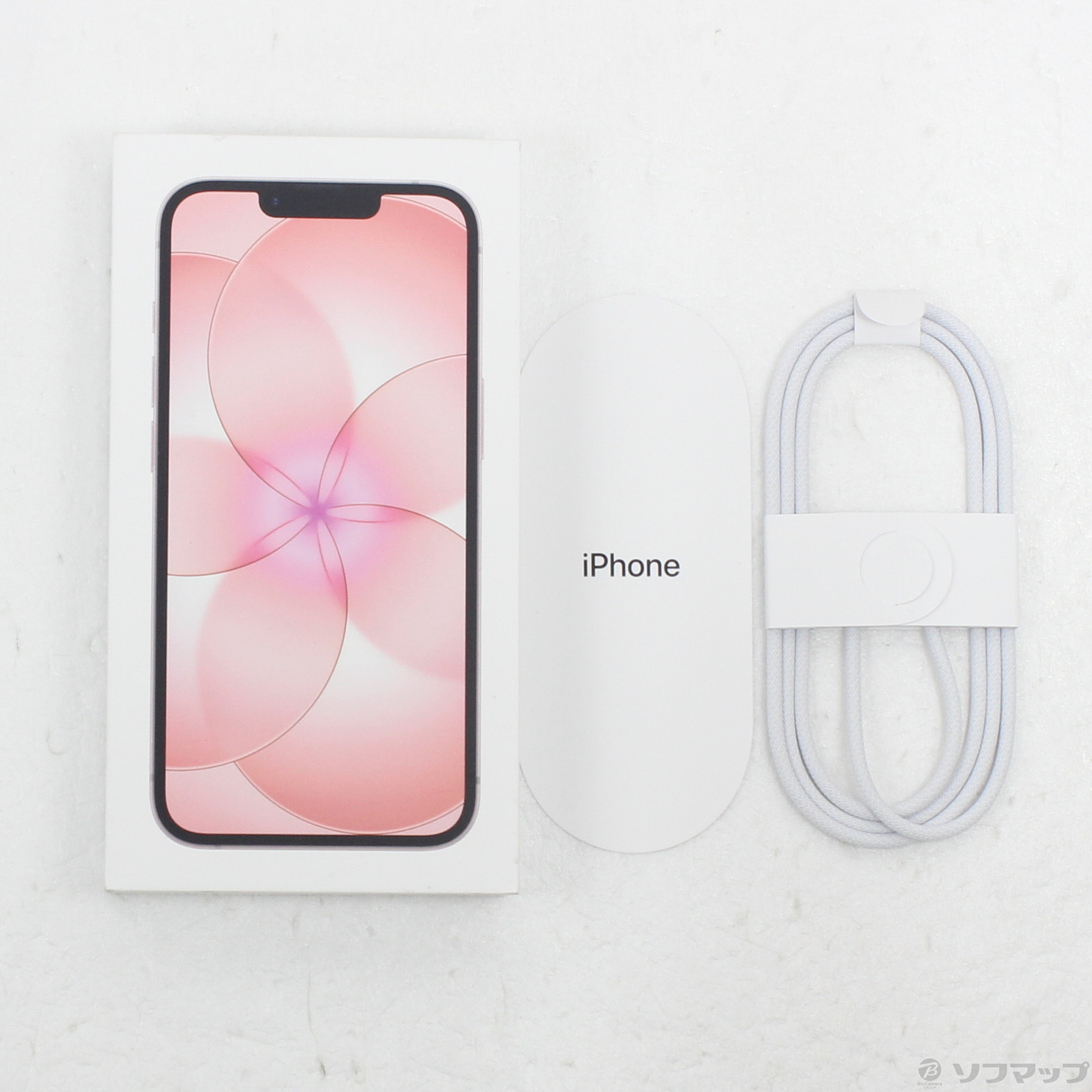 中古】iPhone17e 256GB ソフトピンク MHRQ4J／A SIMフリー