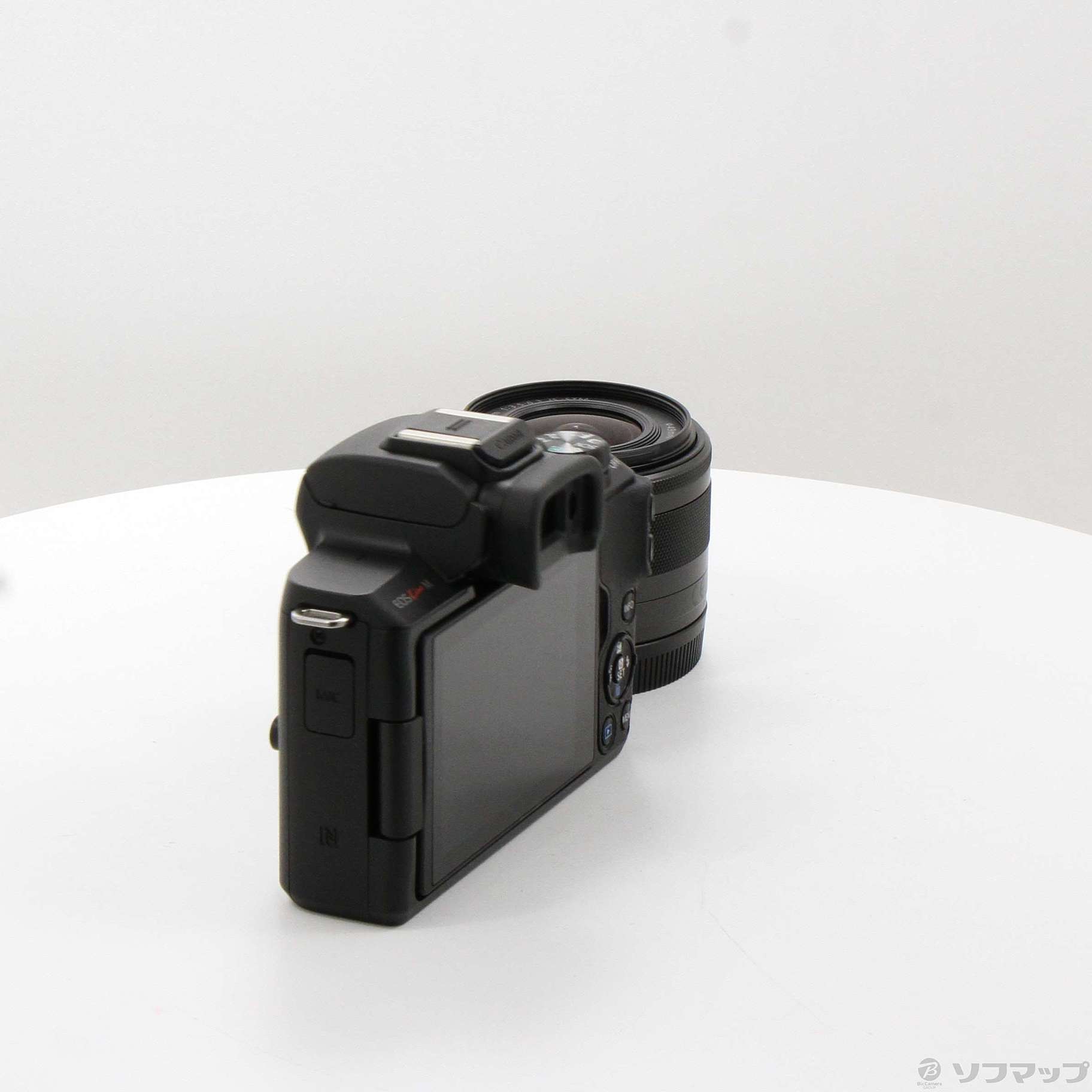 中古】EOS Kiss M EF-M15-45 IS STM レンズキット ブラック