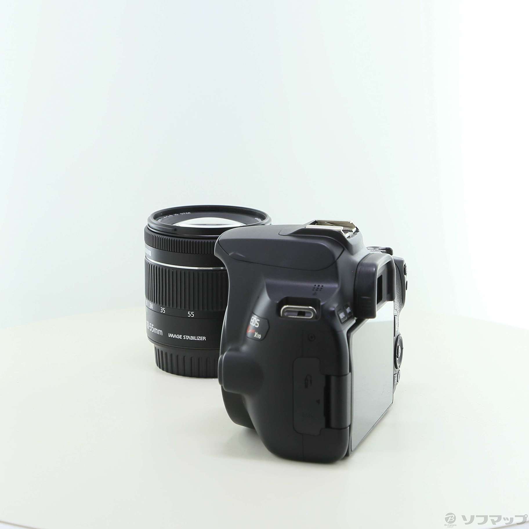 中古】EOS Kiss X10 EF-S18-55 IS STM レンズキット ブラック