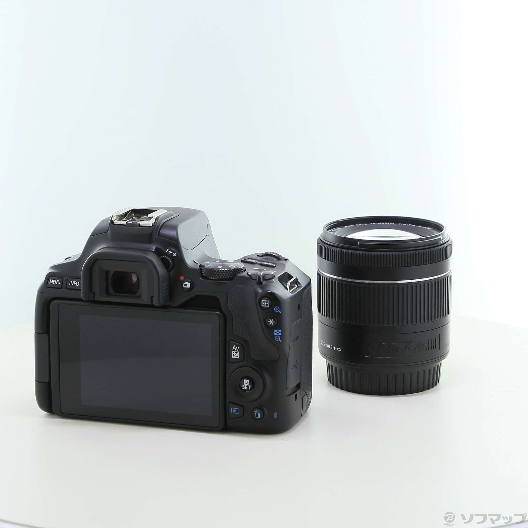 中古】EOS Kiss X10 EF-S18-55 IS STM レンズキット ブラック