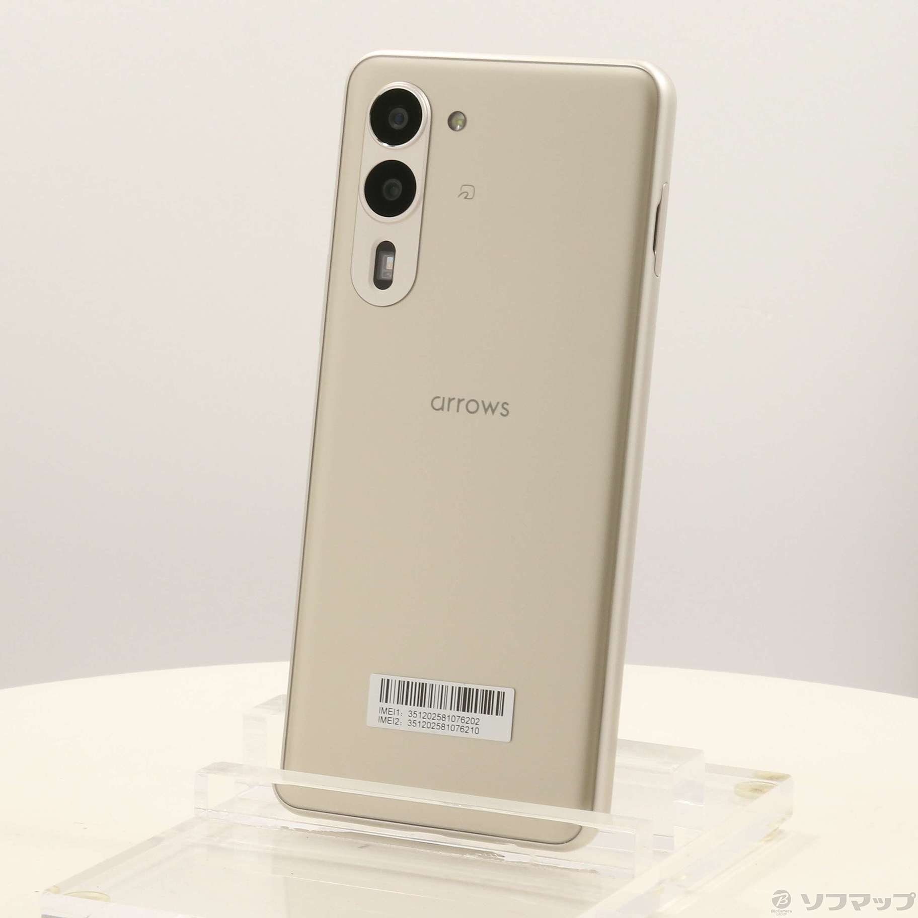 中古】arrows We2 Plus 256GB シャンパンシルバー M06 楽天 SIMフリー 