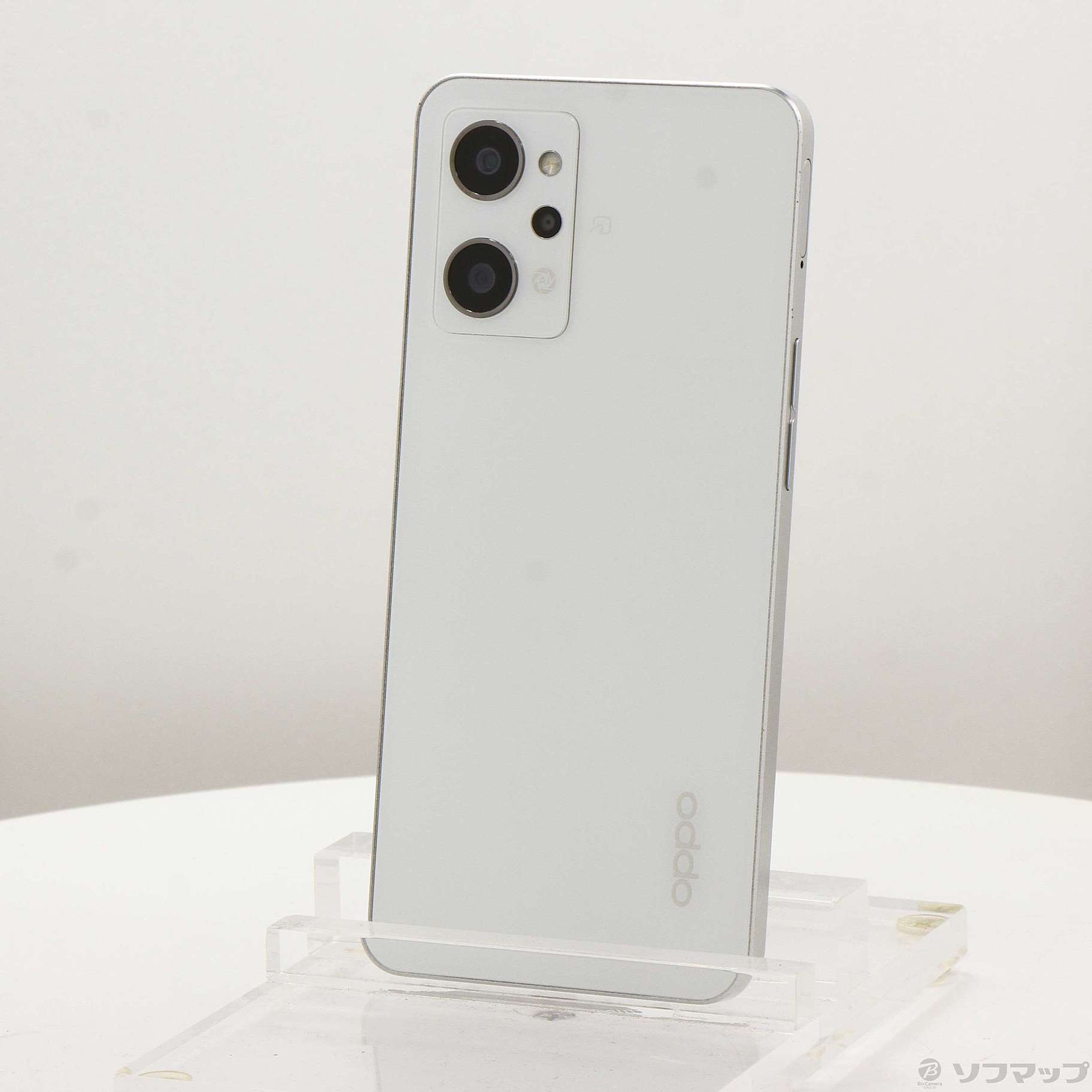 中古】OPPO Reno9 A 128GB ムーンホワイト YMOPRENO9A Y!mobile SIM
