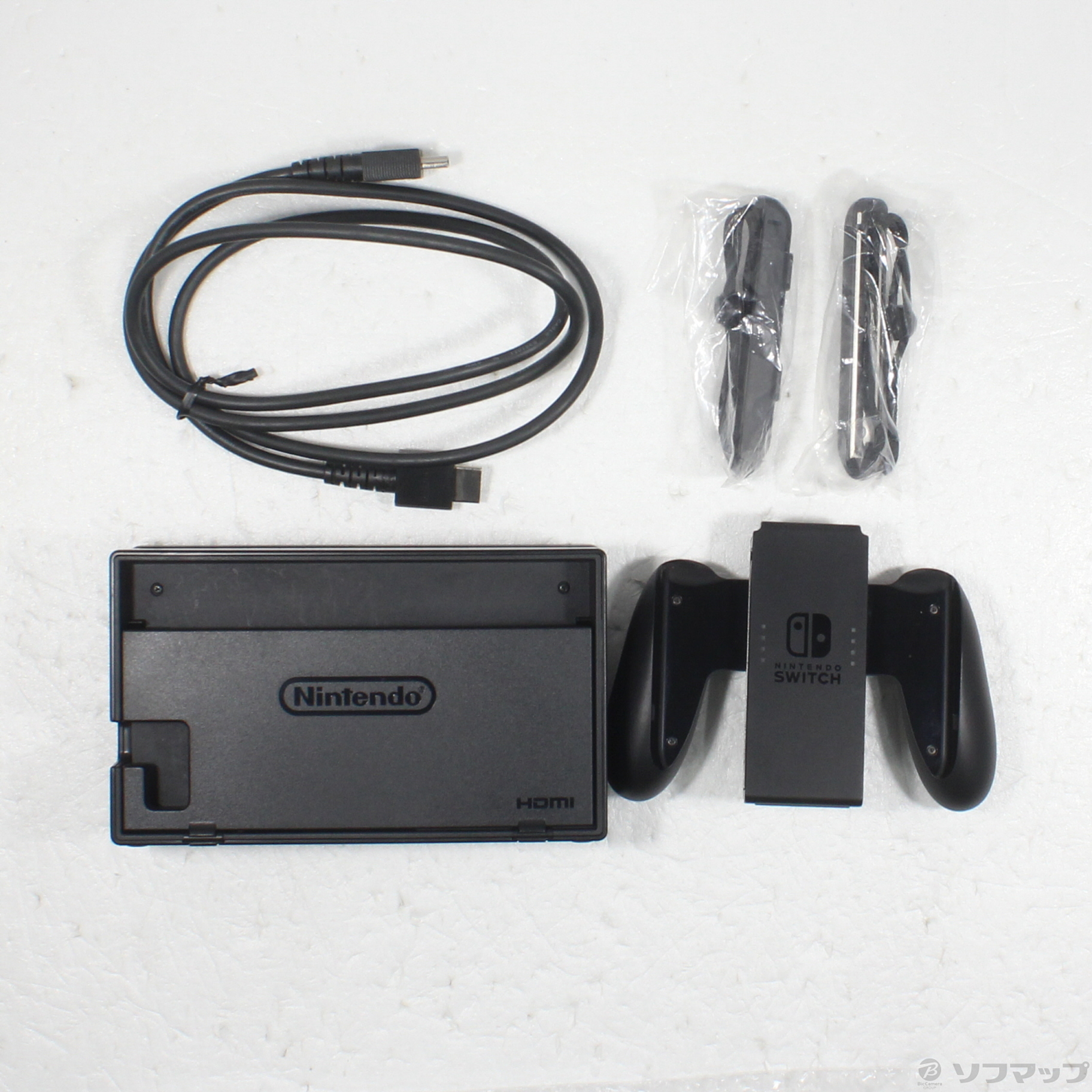 中古】Nintendo Switch Joy-Con (L) ネオンブルー／ (R) ネオンレッド