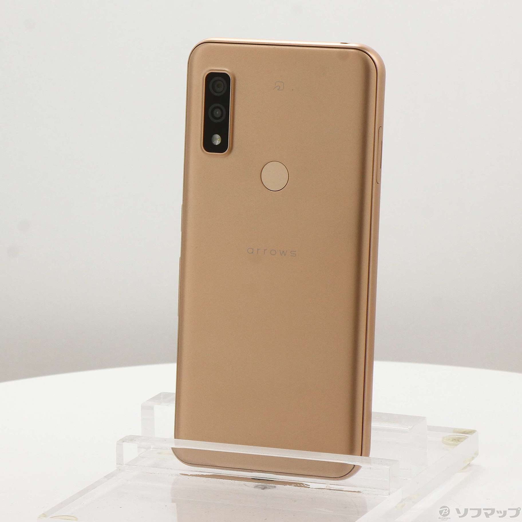中古】arrows We 64GB ローズゴールド FCG01 au SIMフリー 