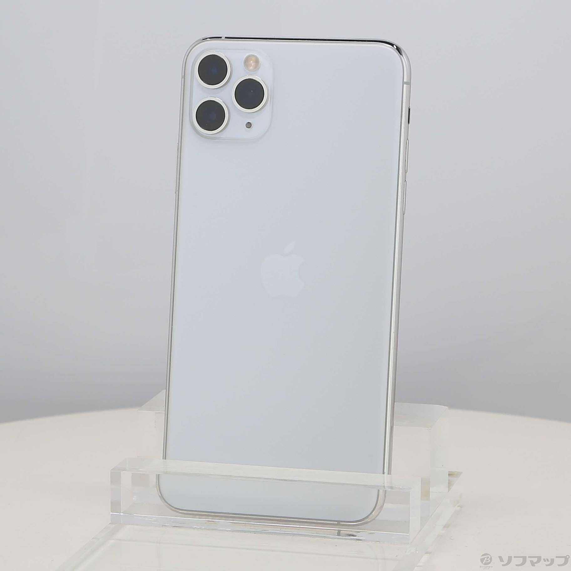 中古】iPhone11 Pro Max 256GB シルバー MWHK2J／A SoftBank 