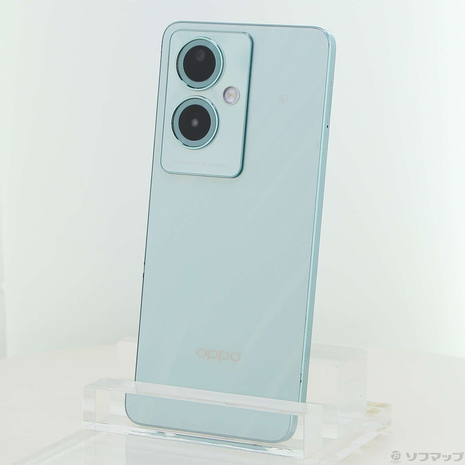 中古】OPPO A79 5G 128GB グローグリーン YMOPA795G Y!mobile SIM