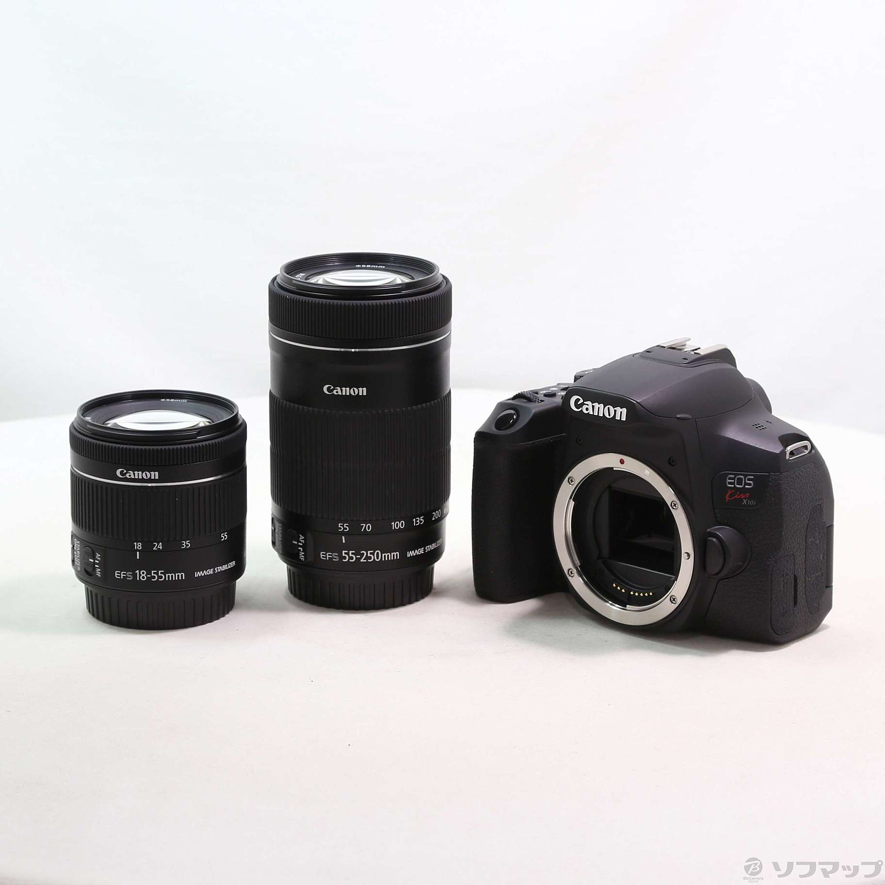 中古】EOS Kiss X10i ダブルズームキット [2133074156217] - リコレ