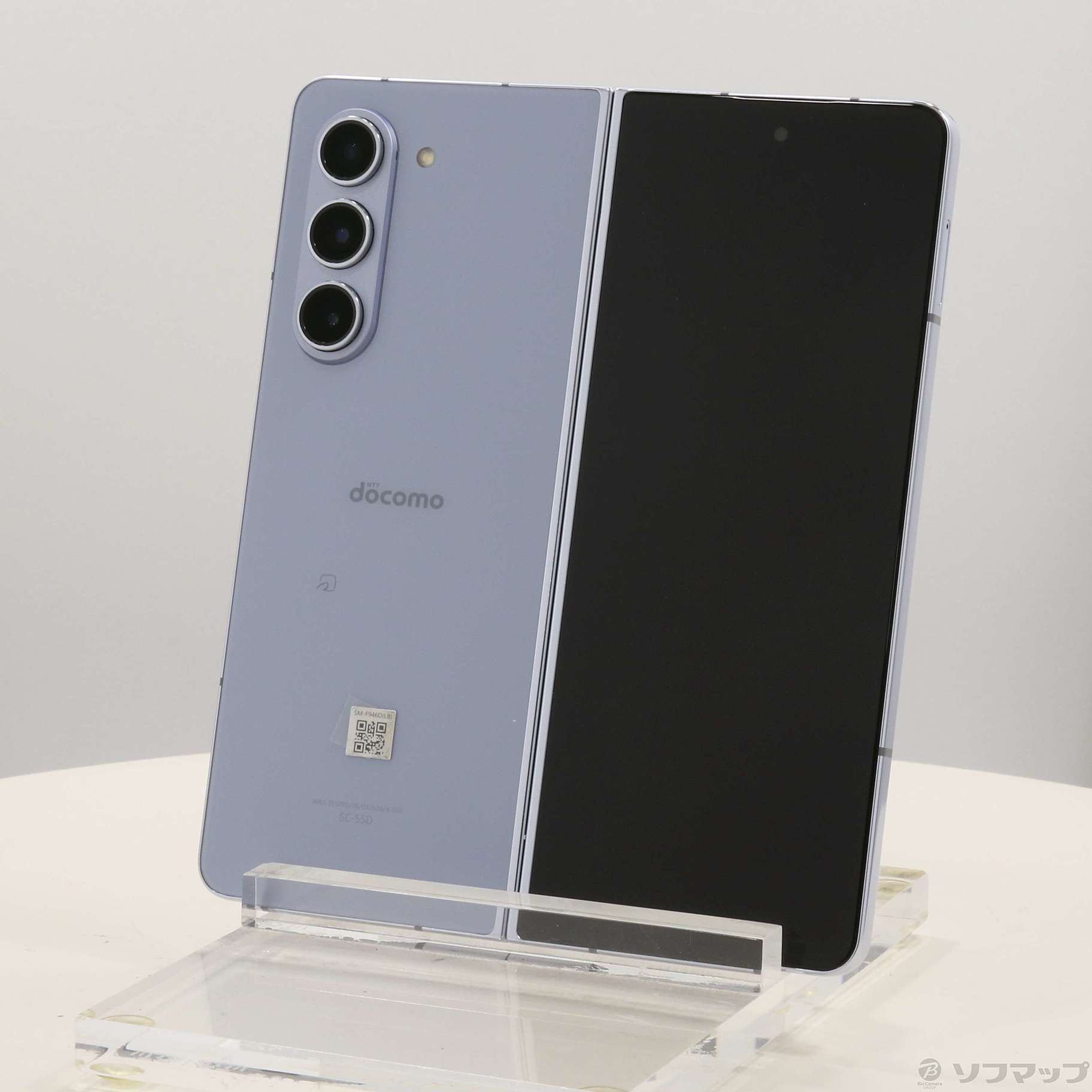 中古】Galaxy Z Fold5 256GB アイシーブルー SC-55D docomo SIMフリー 