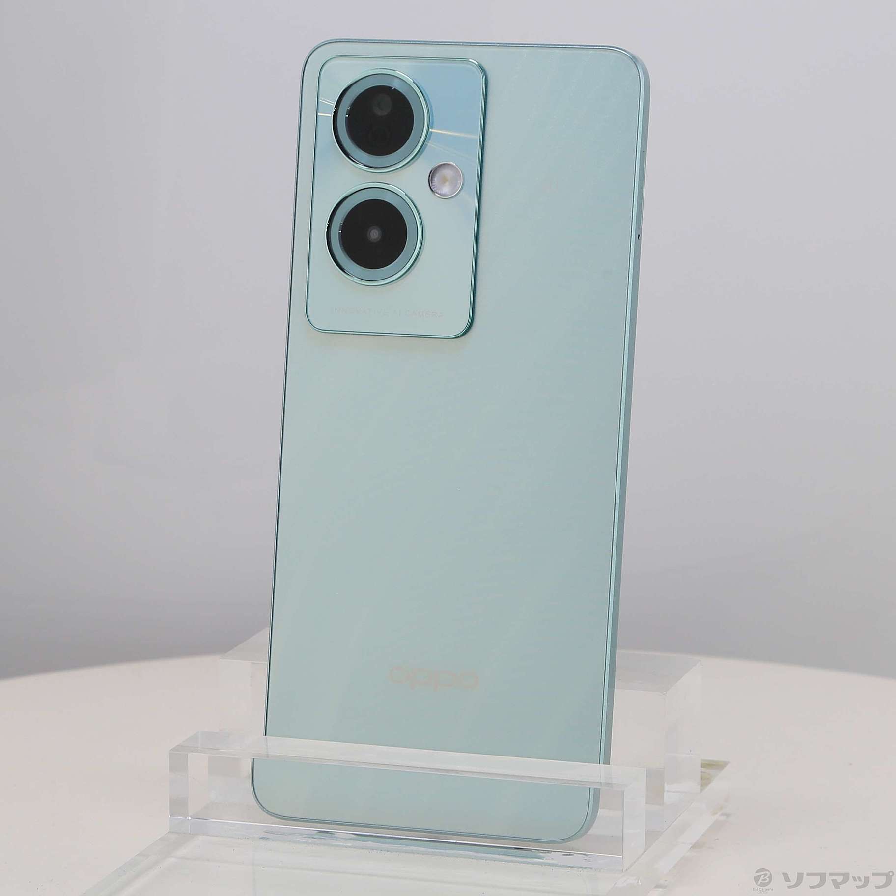 中古】OPPO A79 5G 128GB グローグリーン YMOPA795G Y!mobile SIM