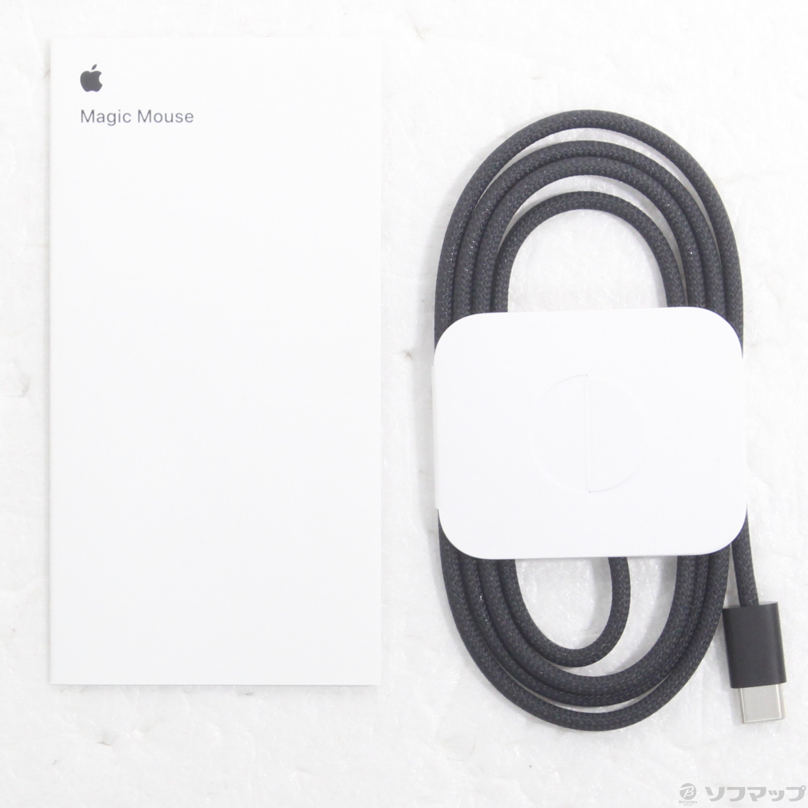 中古】Magic Mouse (USB-C) ブラック (Multi-Touch対応) MXK63ZA／A 