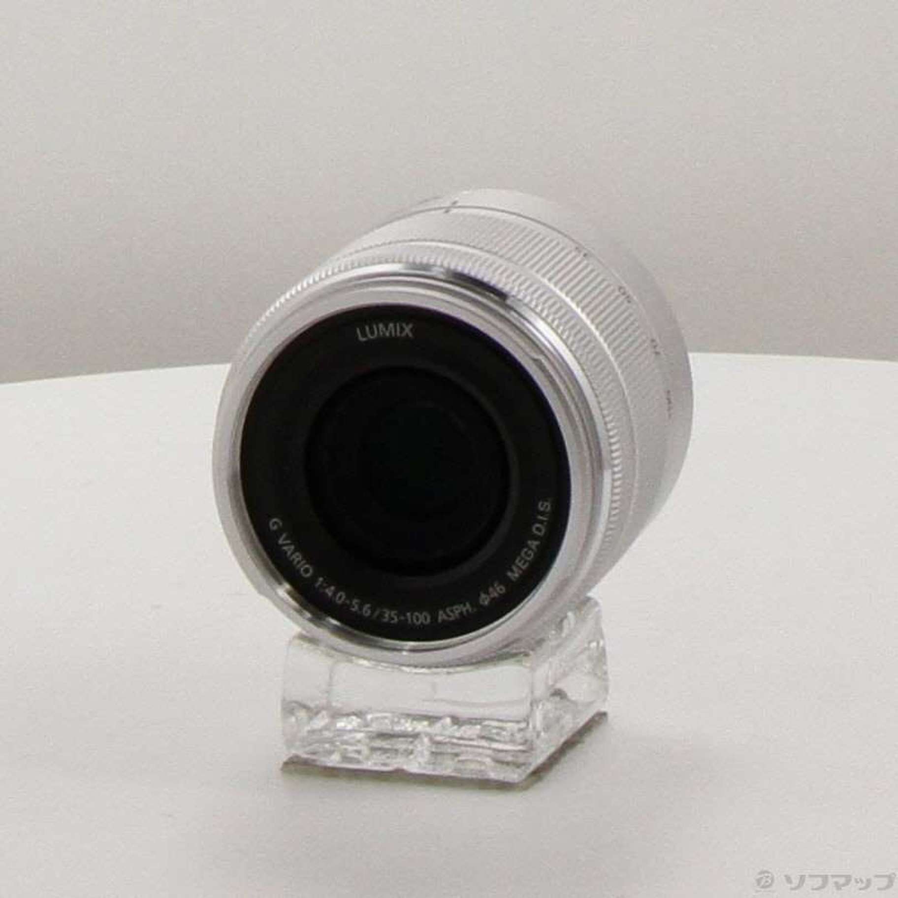 中古】LUMIX G Vario 35-100mm F4.0-5.6 ASPH／MEGA O.I.S. シルバー 